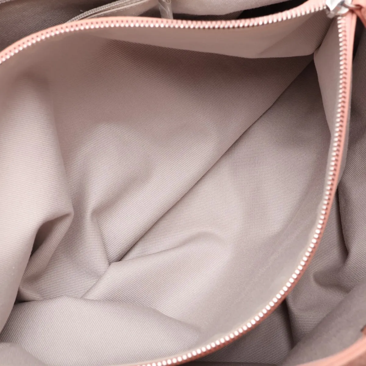 Coco Mark Leather Chain Tote Bag, Pink, Silver Hardware, Item Number 16180815 (Serial Number 16) — view 11