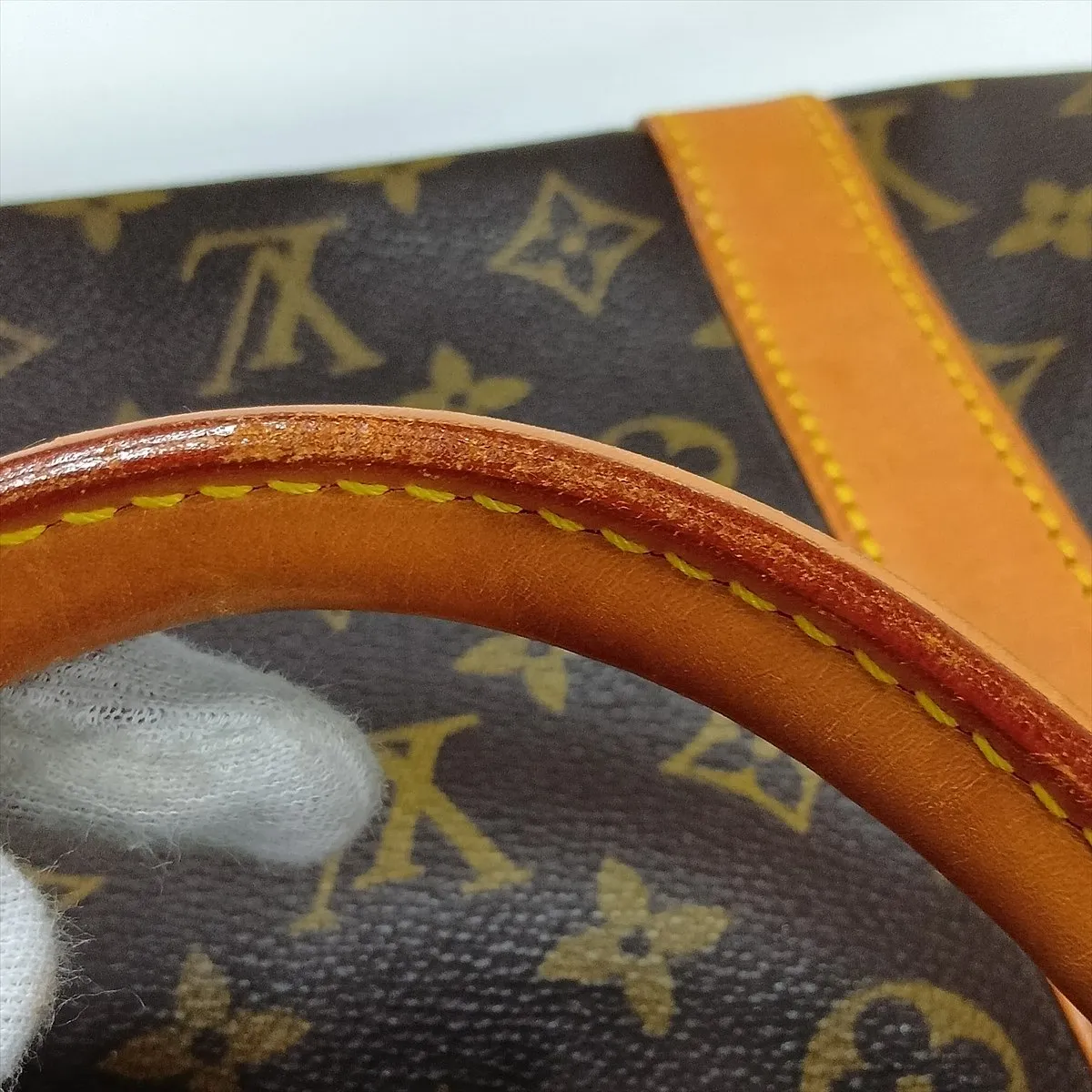 Monogram Keepall 55 M41424 VI0914 Brown — view 12