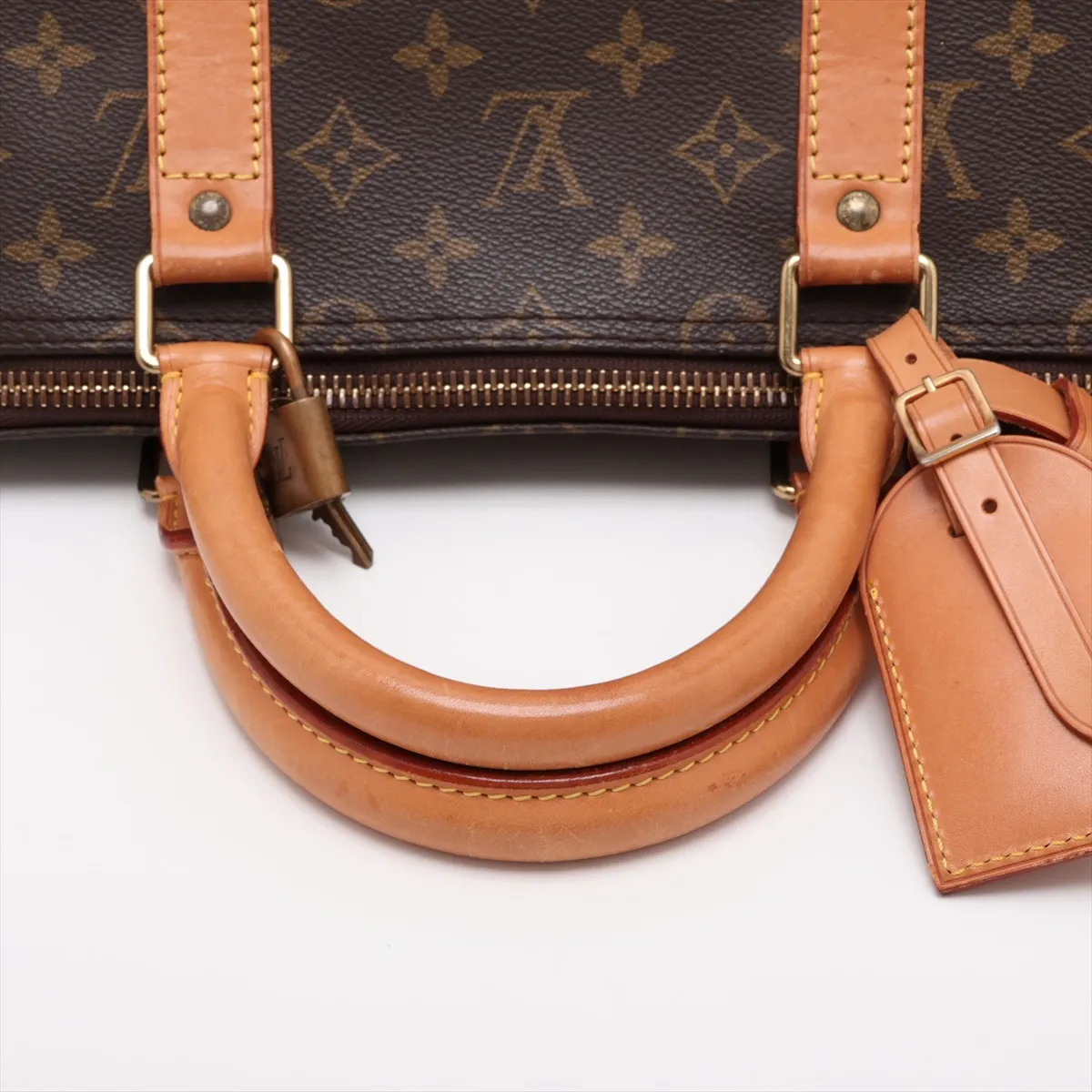 Monogram Keepall 55 M41424 VI0914 Brown — view 5