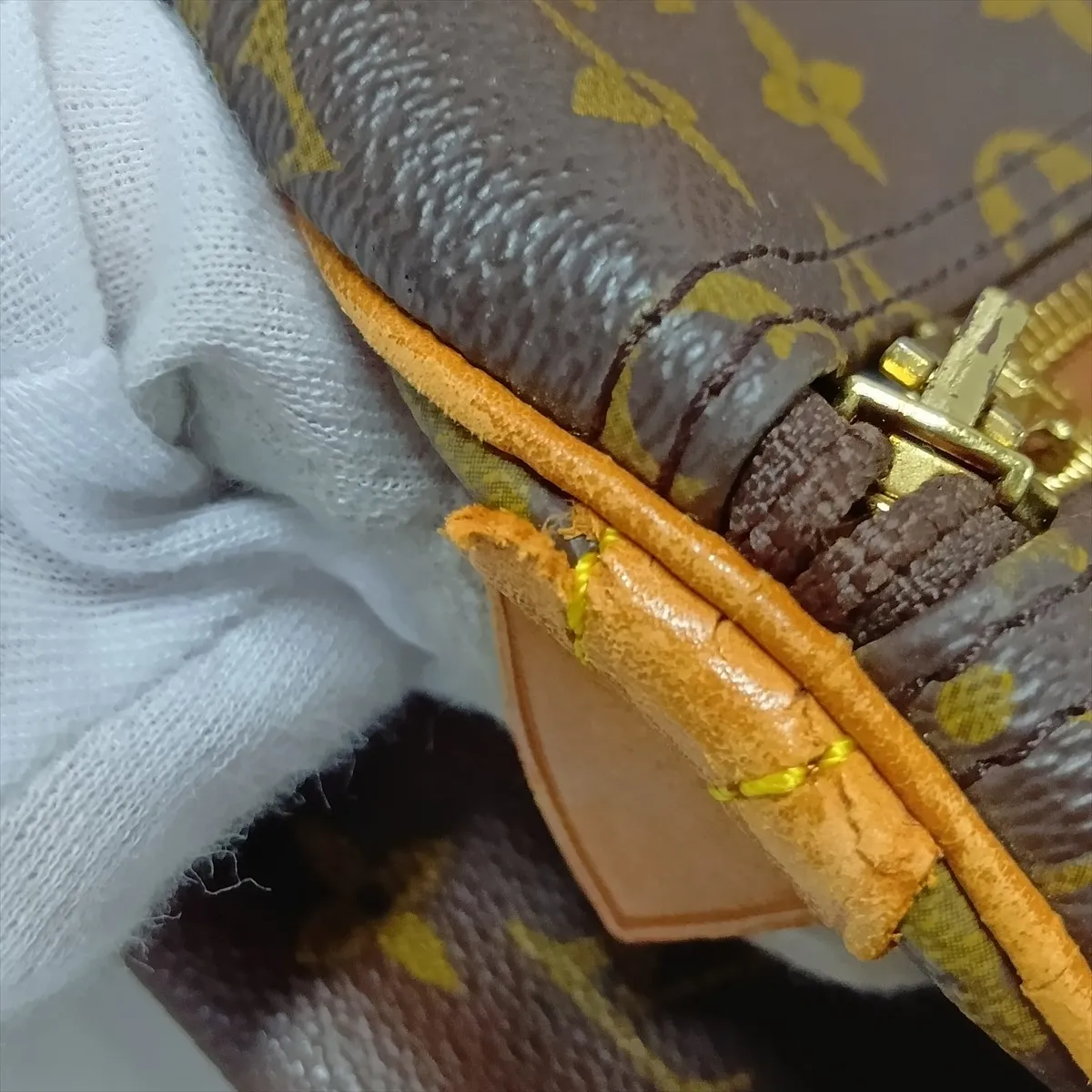Monogram Keepall 55 M41424 VI0914 Brown — view 10