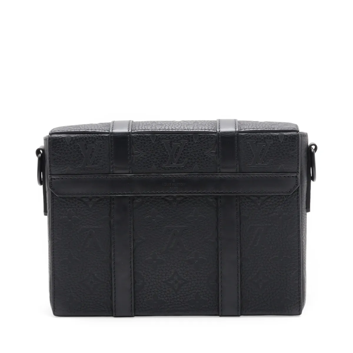 Taurillon Monogram Trunk Messenger PM M57726 Black (RFID detected) — view 2