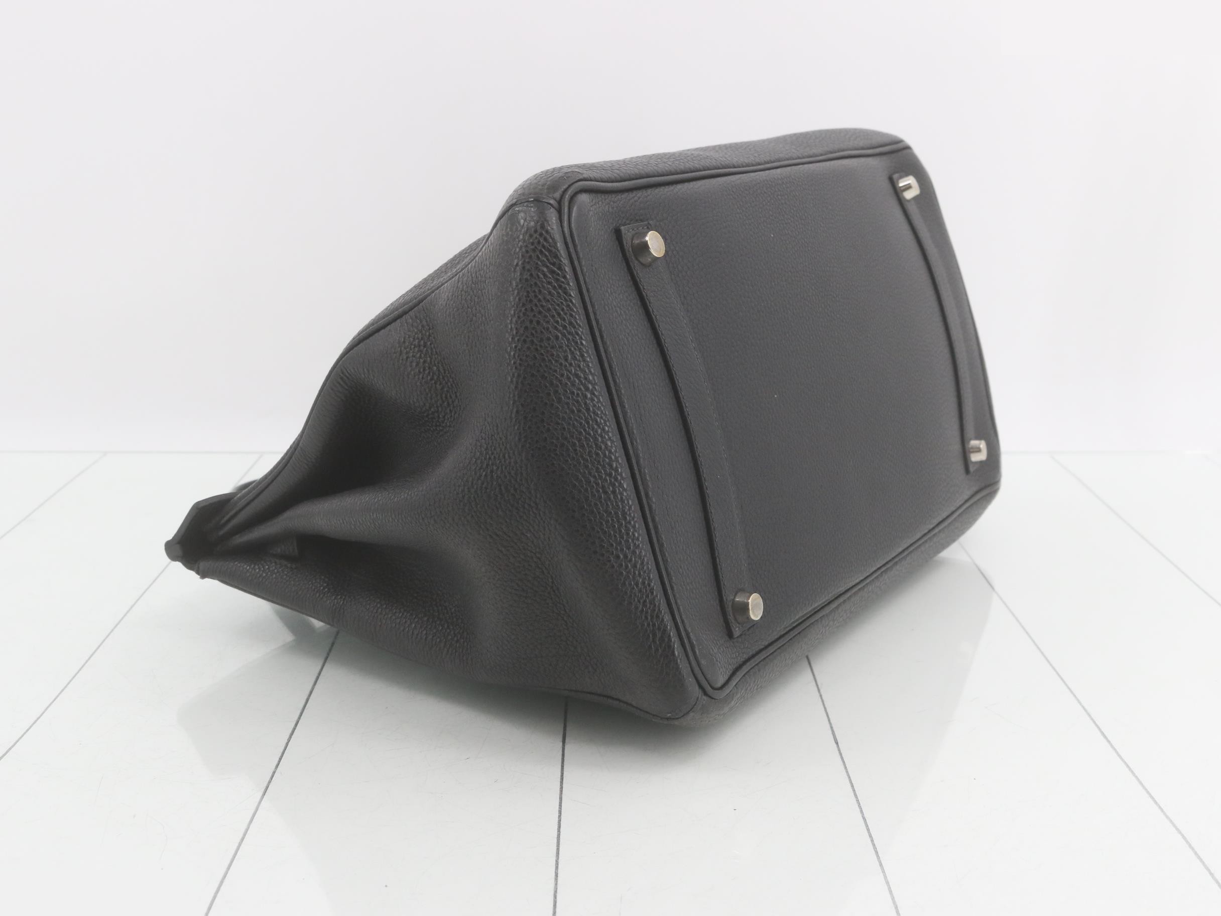 Other lines: Birkin 35 Black Tote Bag — view 6