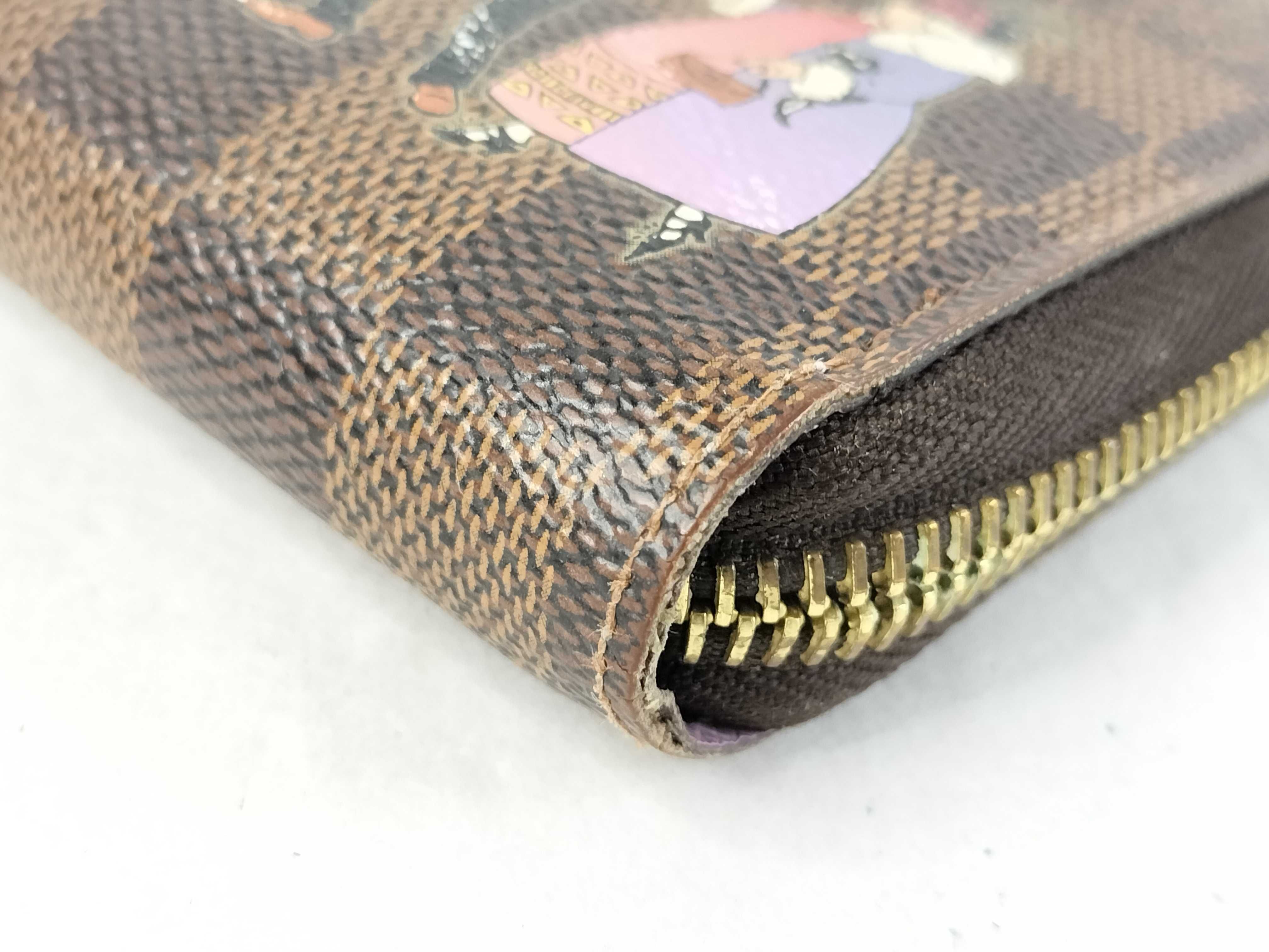 Damier Louis Vuitton Damier Lustré N63004 Wallet — view 3