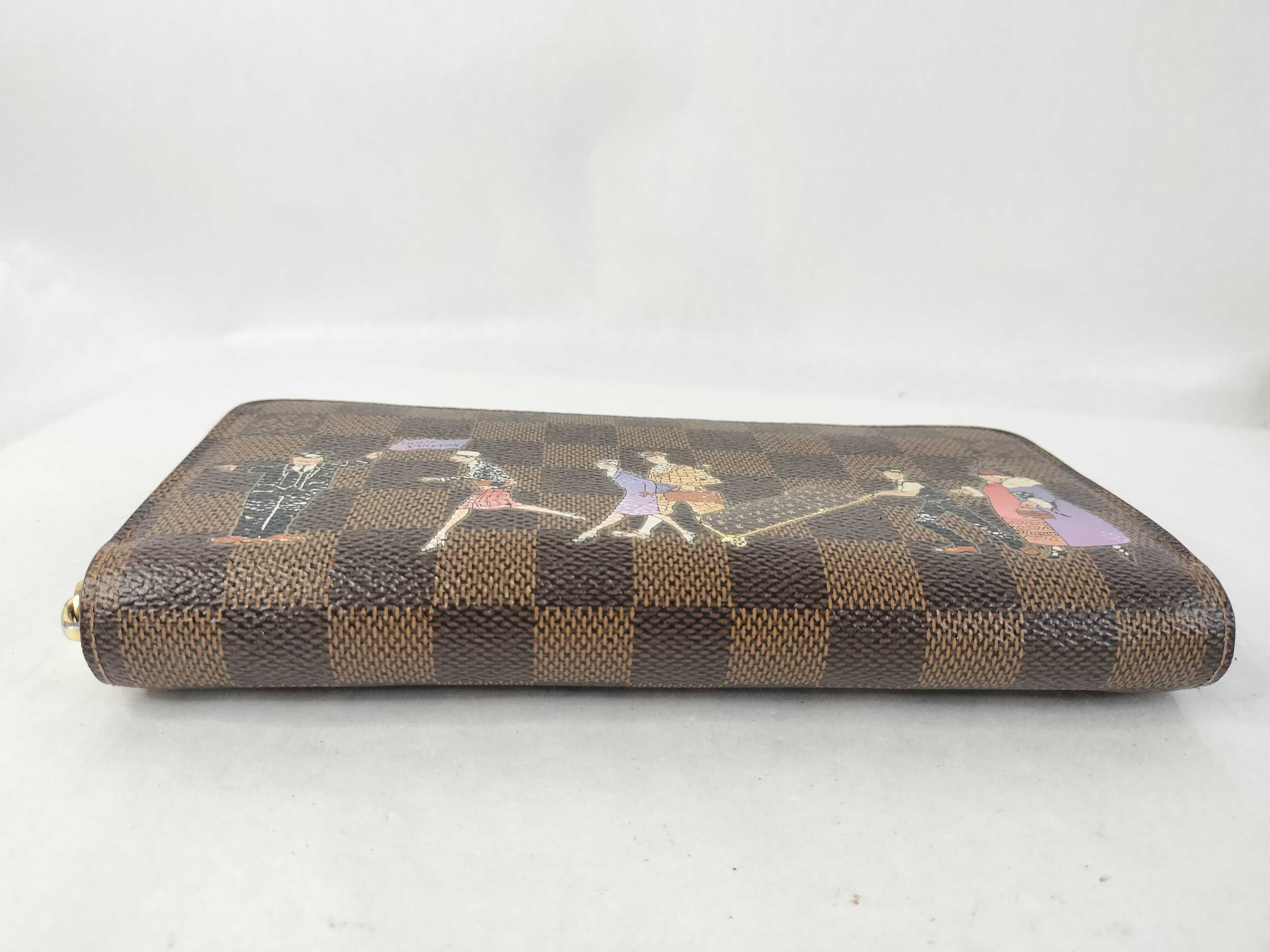Damier Louis Vuitton Damier Lustré N63004 Wallet — view 4
