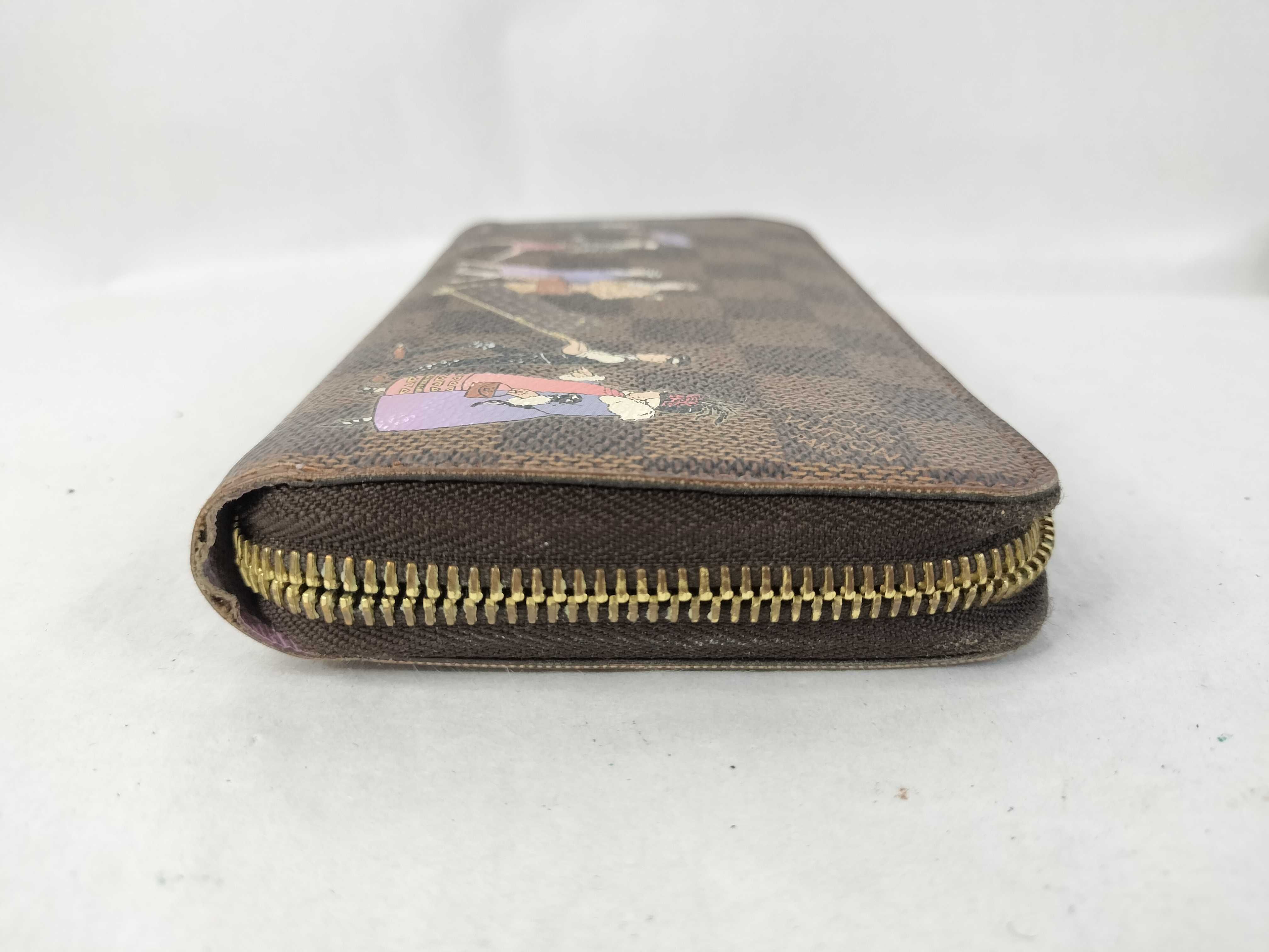 Damier Louis Vuitton Damier Lustré N63004 Wallet — view 5