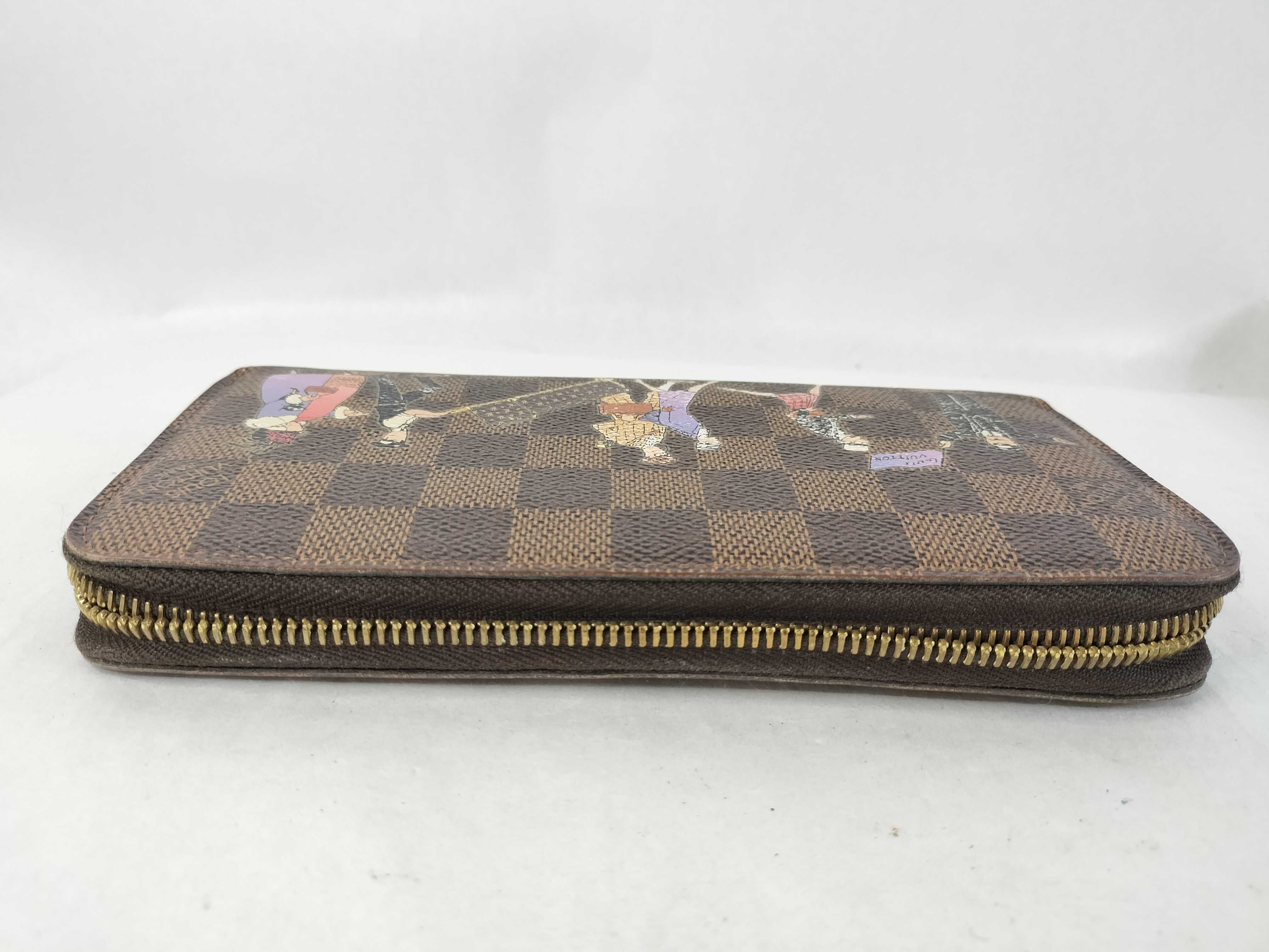 Damier Louis Vuitton Damier Lustré N63004 Wallet — view 6