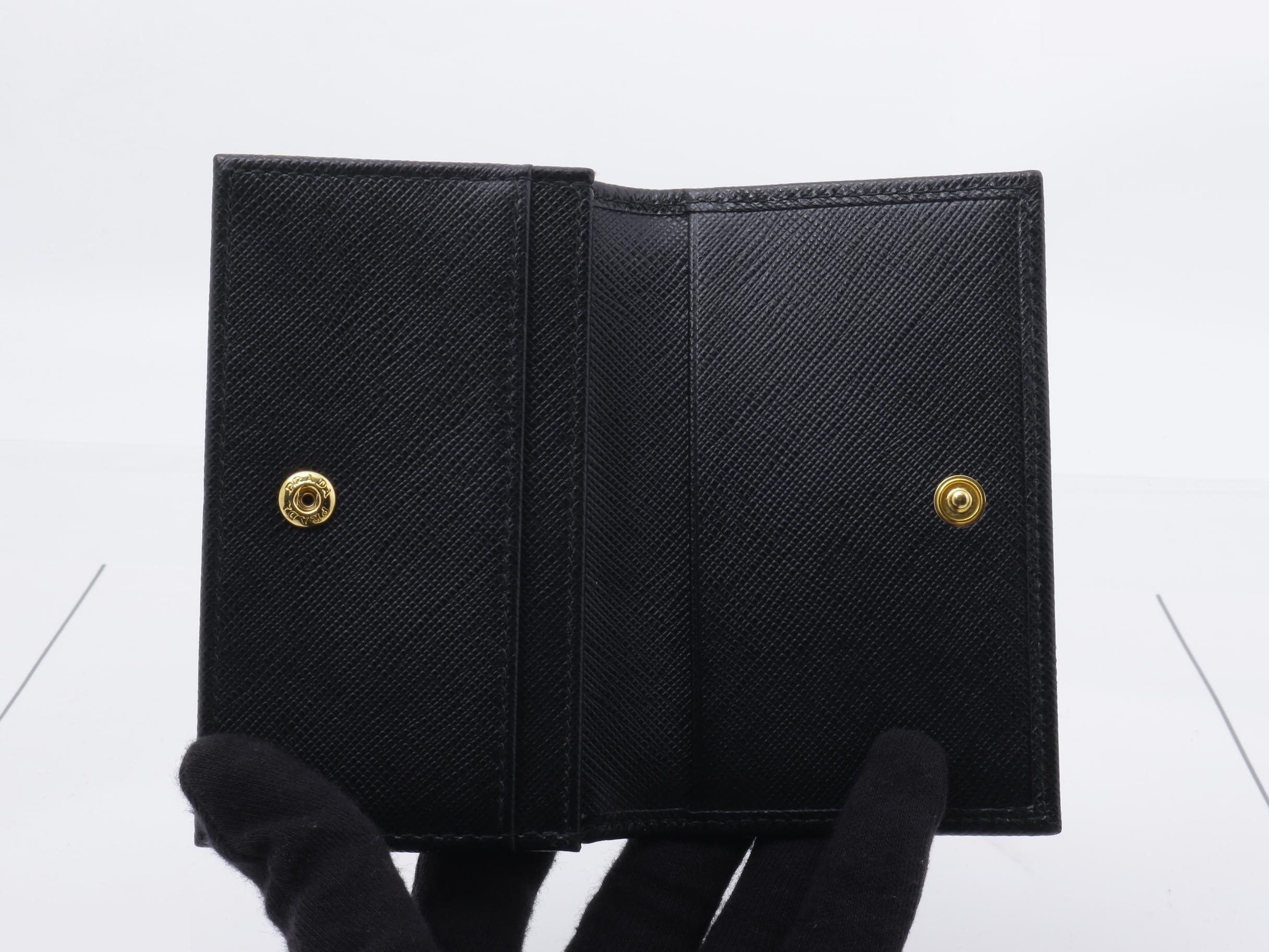 Saffiano Logo Card Case — view 4
