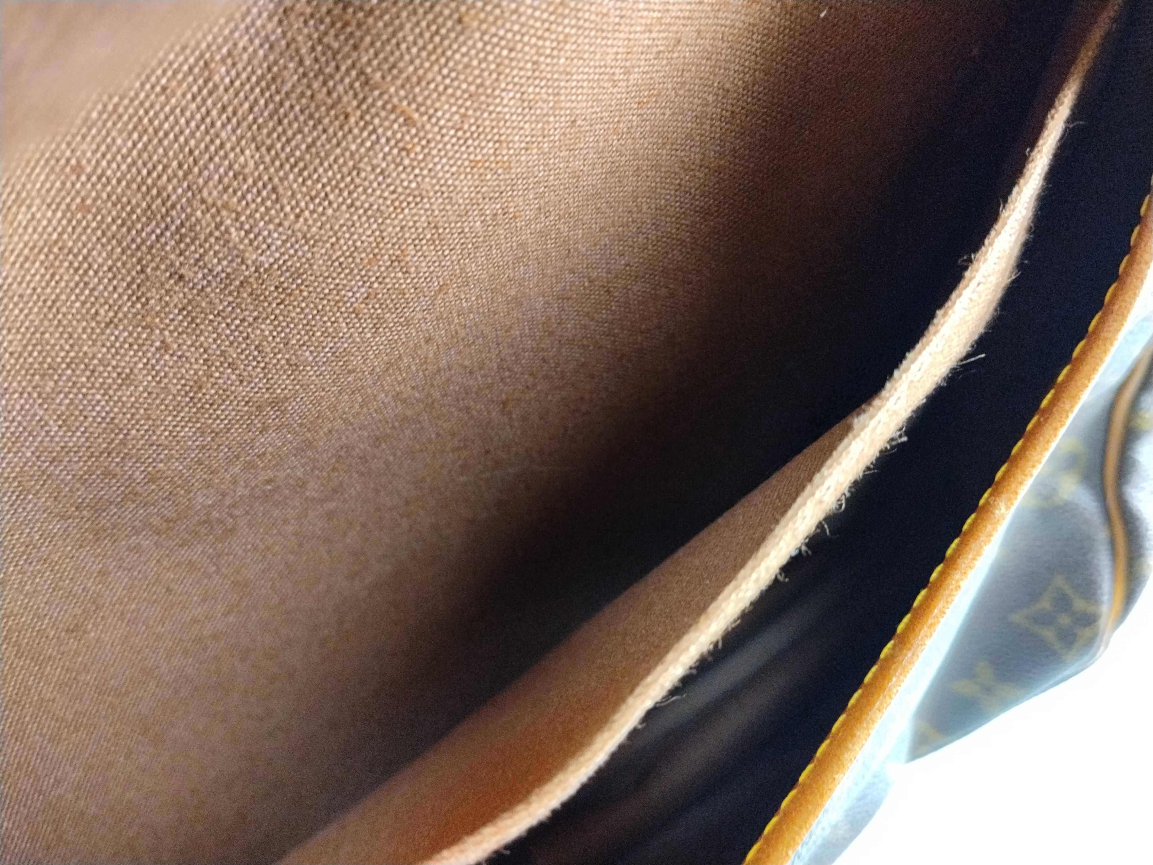 Monogram Saumur Shoulder Bag — view 12