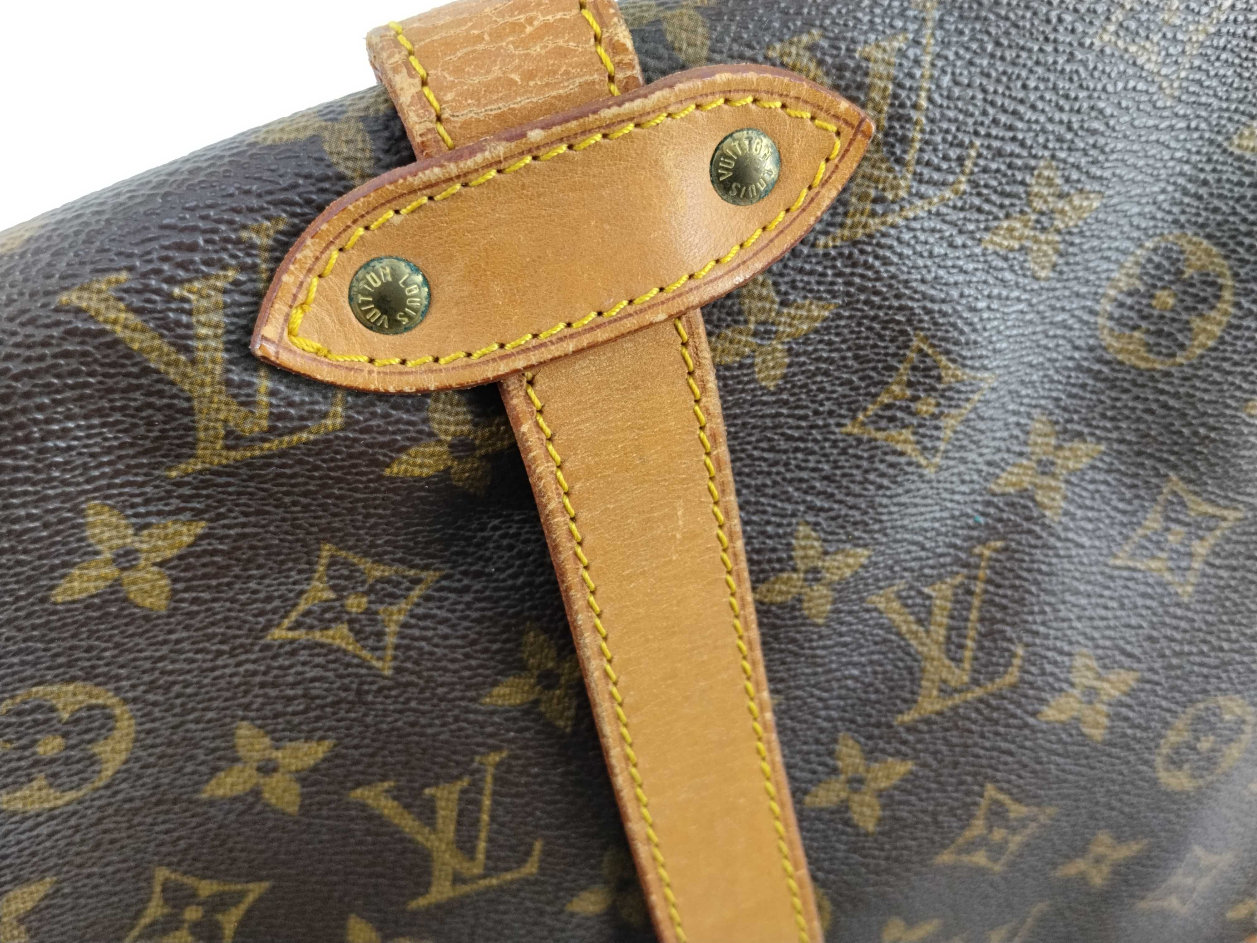 Monogram Saumur Shoulder Bag — view 13