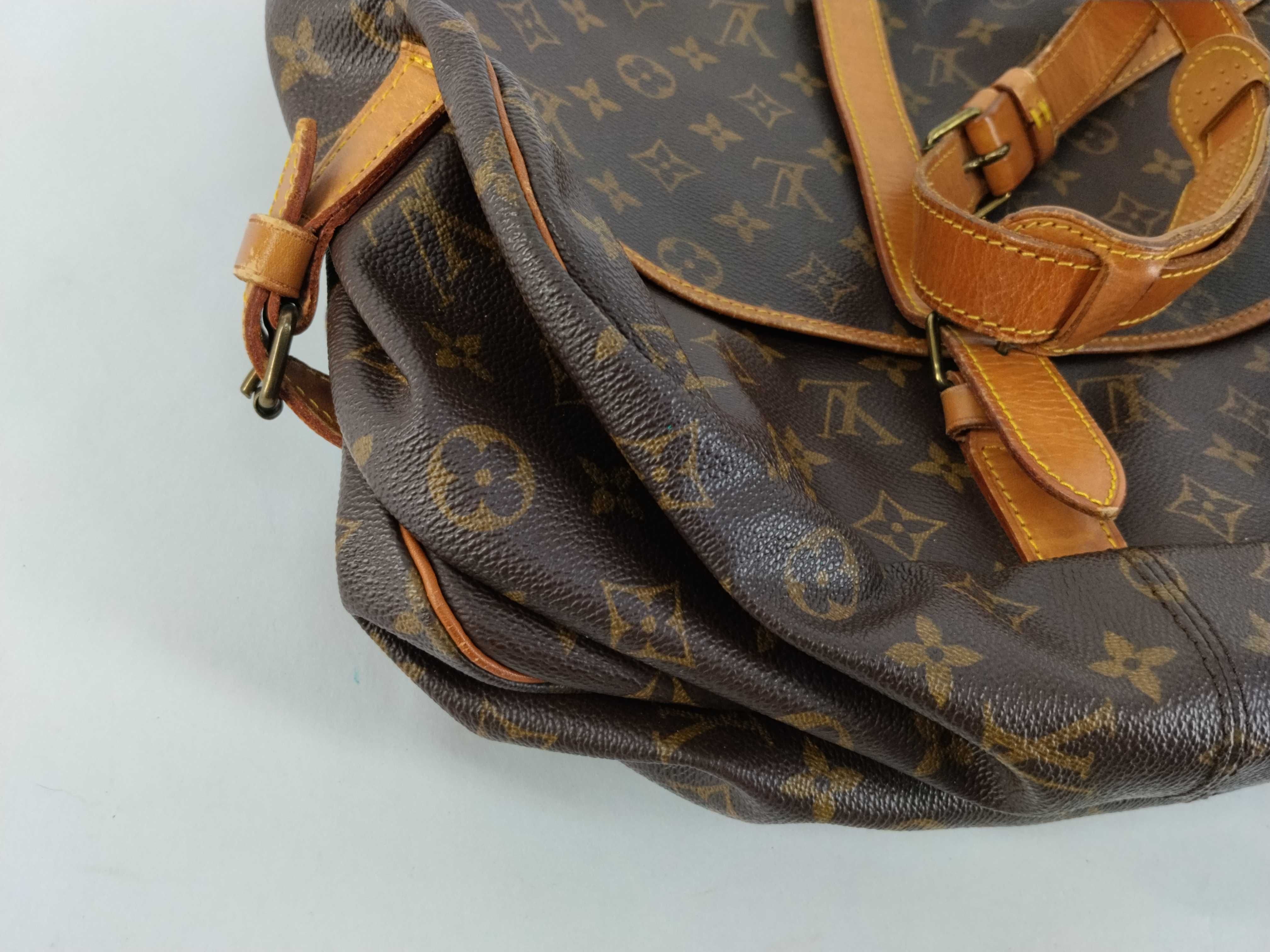 Monogram Saumur Shoulder Bag — view 6