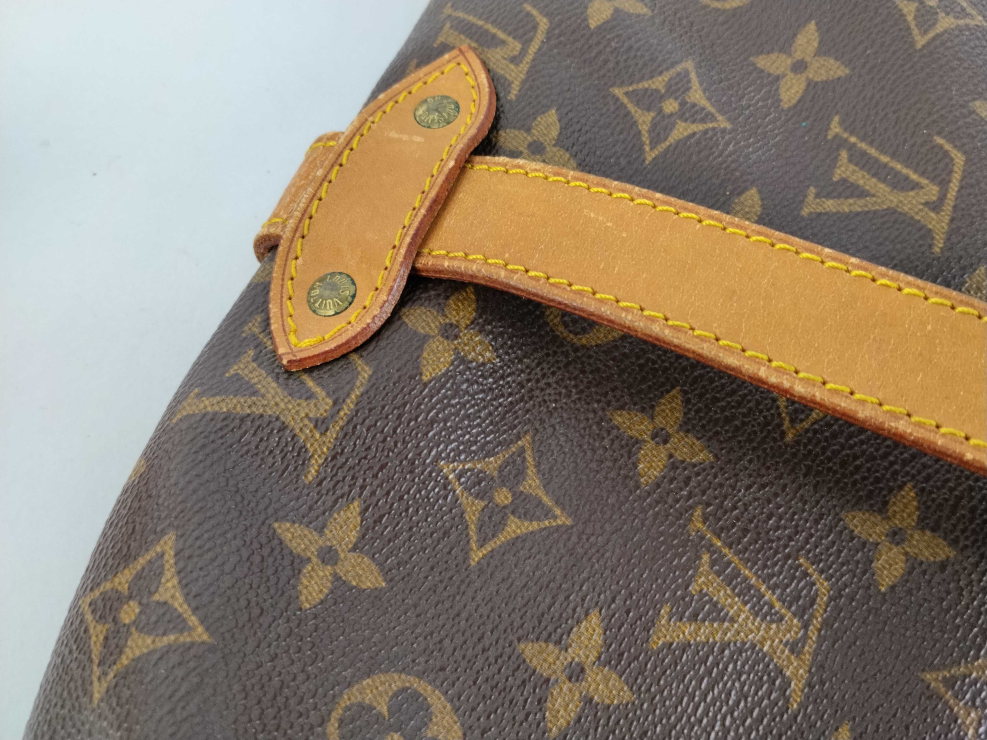 Monogram Saumur Shoulder Bag — view 8