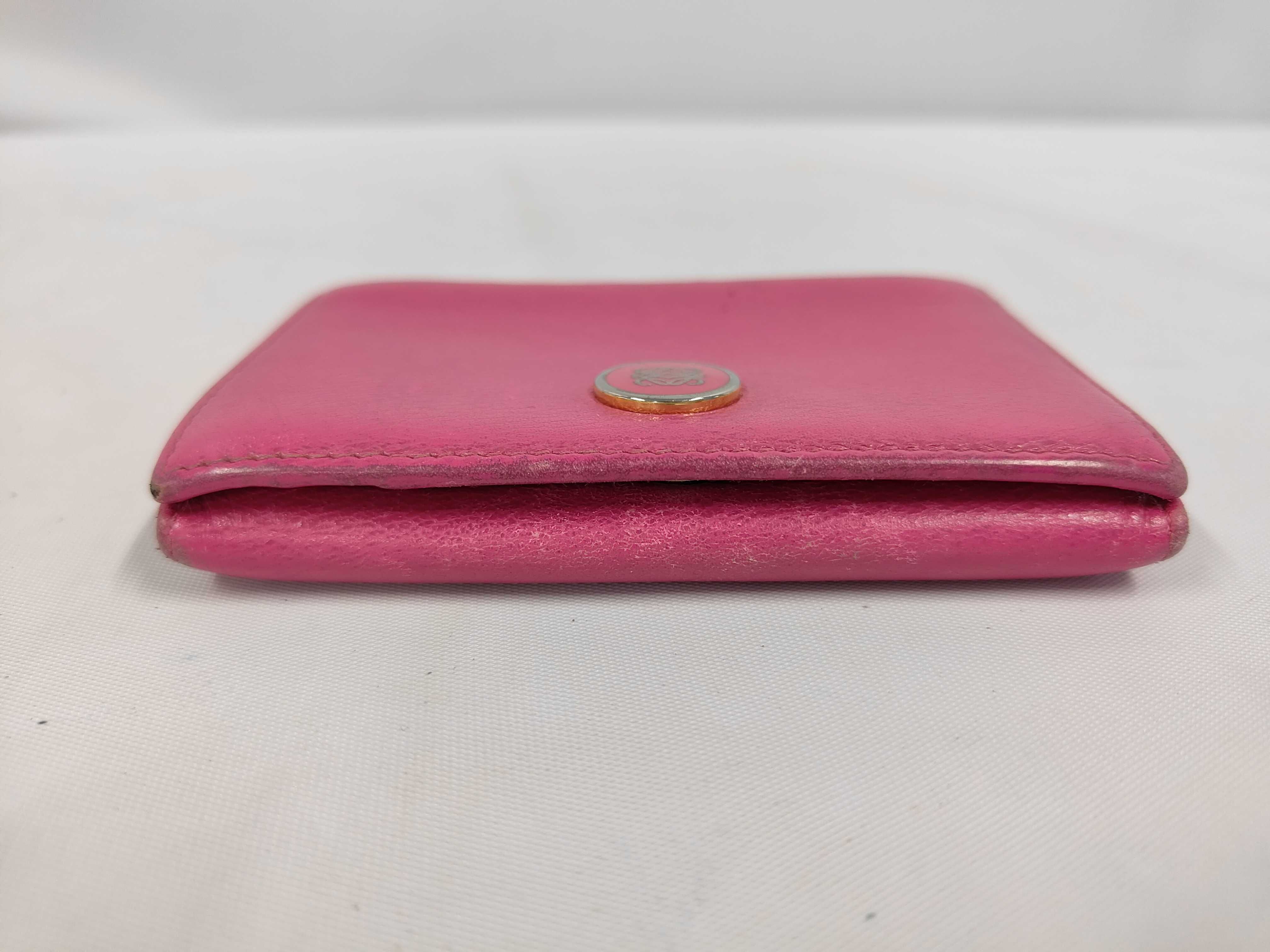 Leather Pass Case, Pink, Card Case — view 3