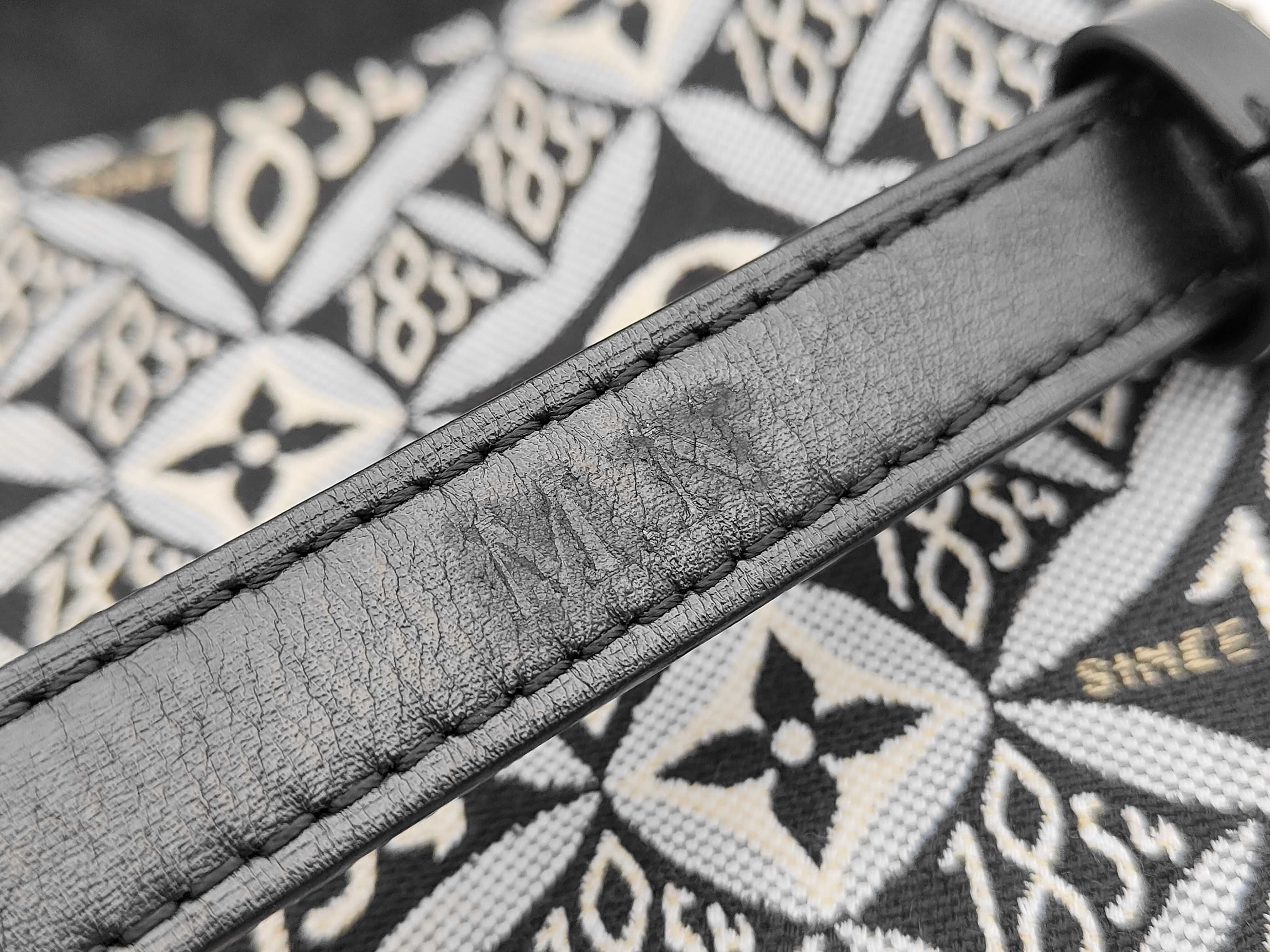 Monogram Jacquard Pochette Metis MM Handbag — view 14