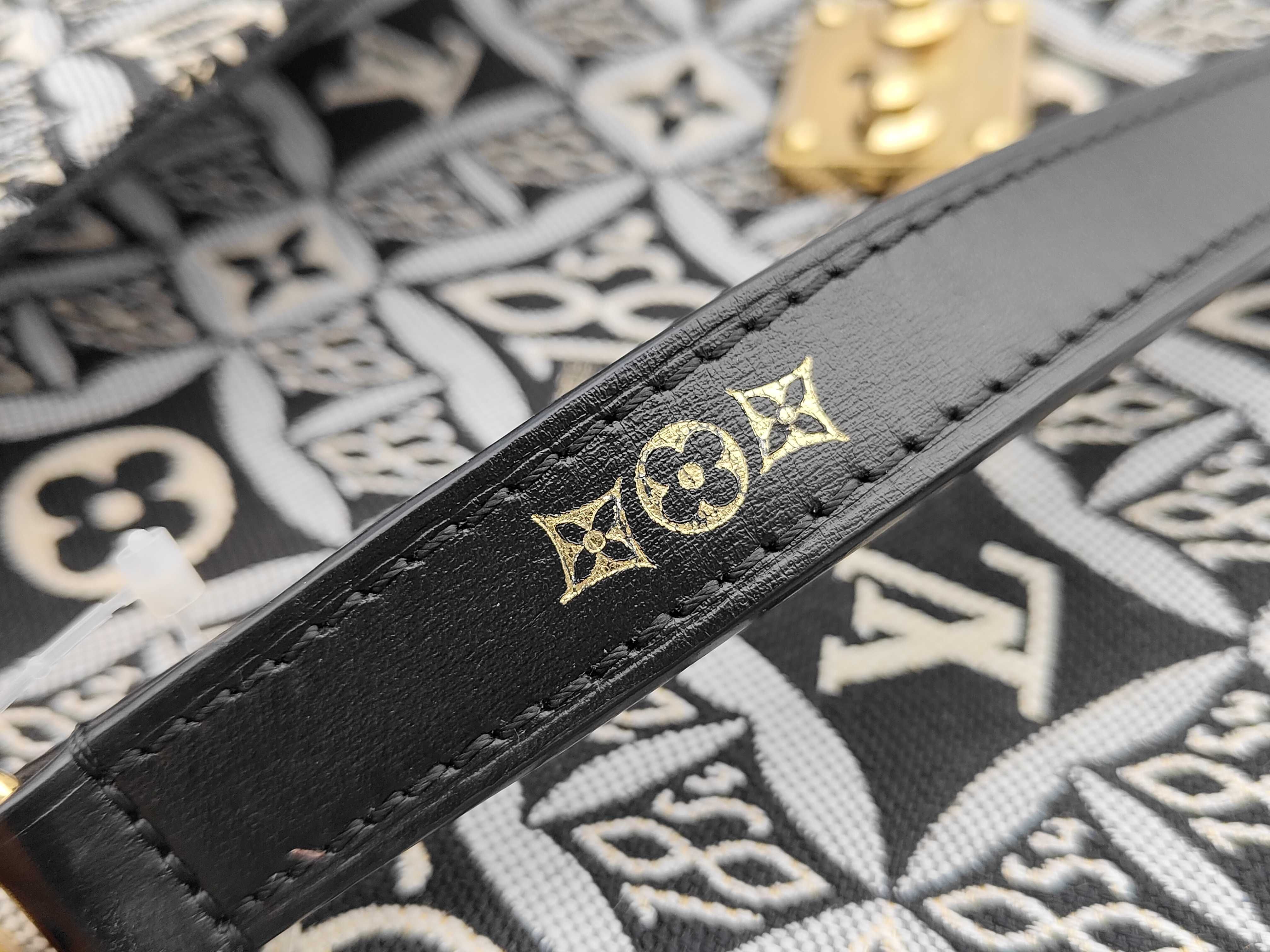 Monogram Jacquard Pochette Metis MM Handbag — view 15