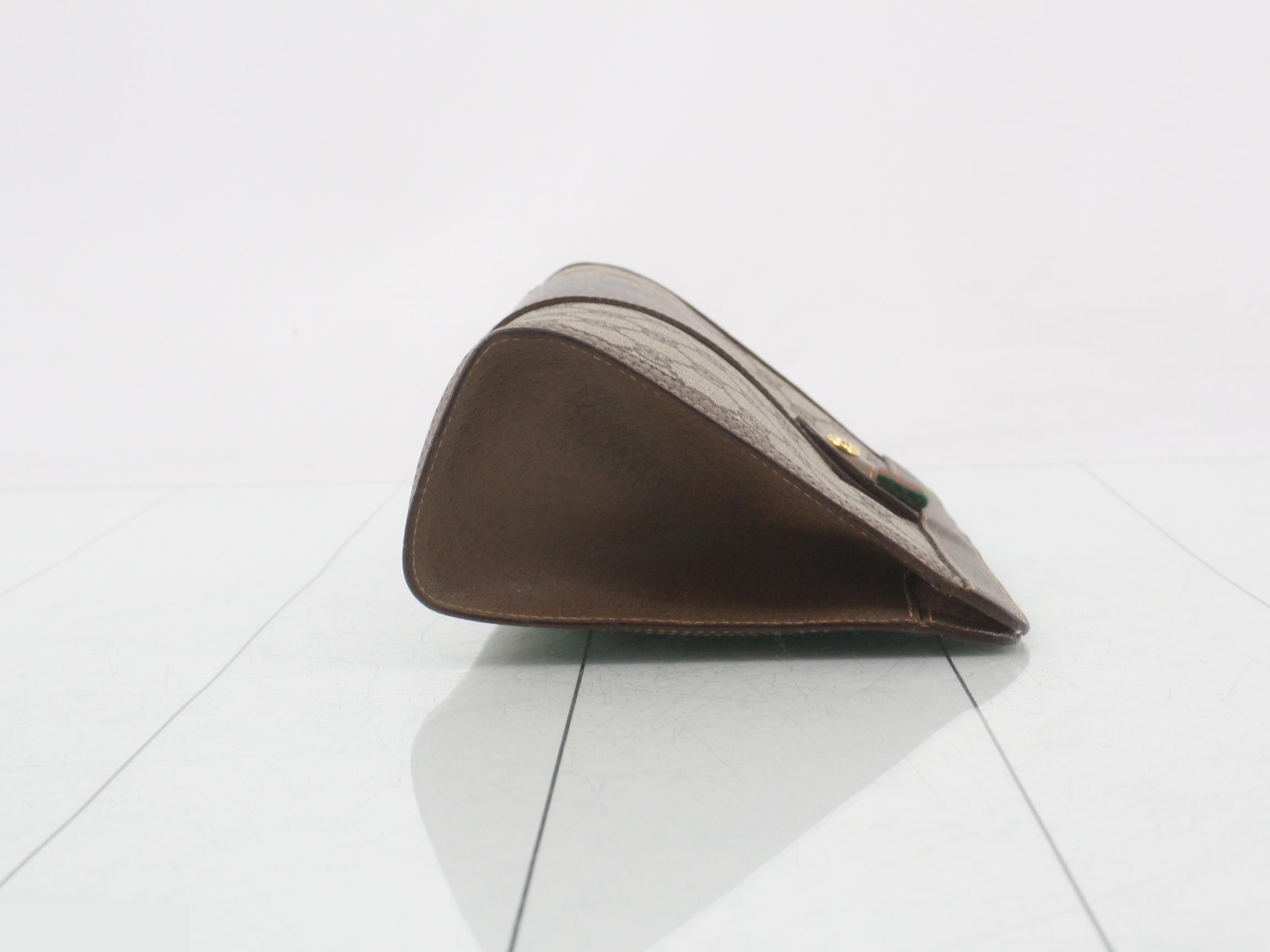 GG Supreme Clutch Bag Sherry PVC — view 3