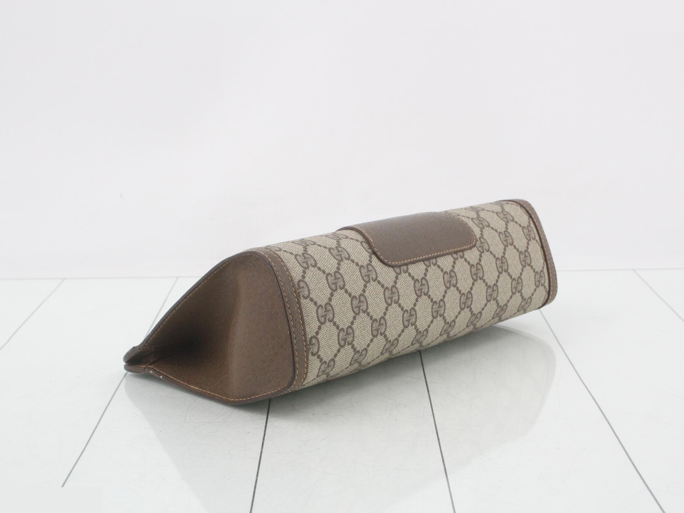 GG Supreme Clutch Bag Sherry PVC — view 5
