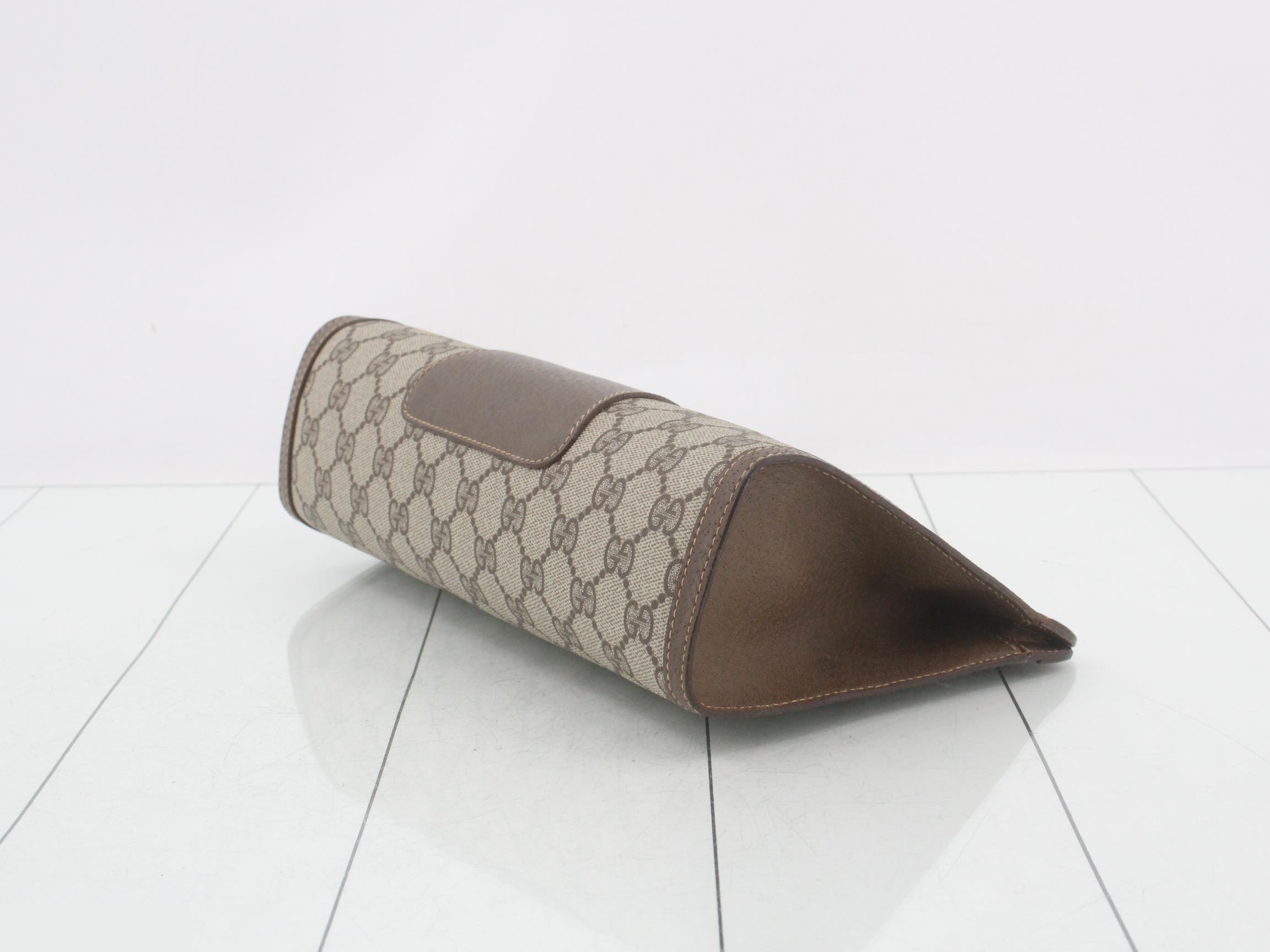 GG Supreme Clutch Bag Sherry PVC — view 6