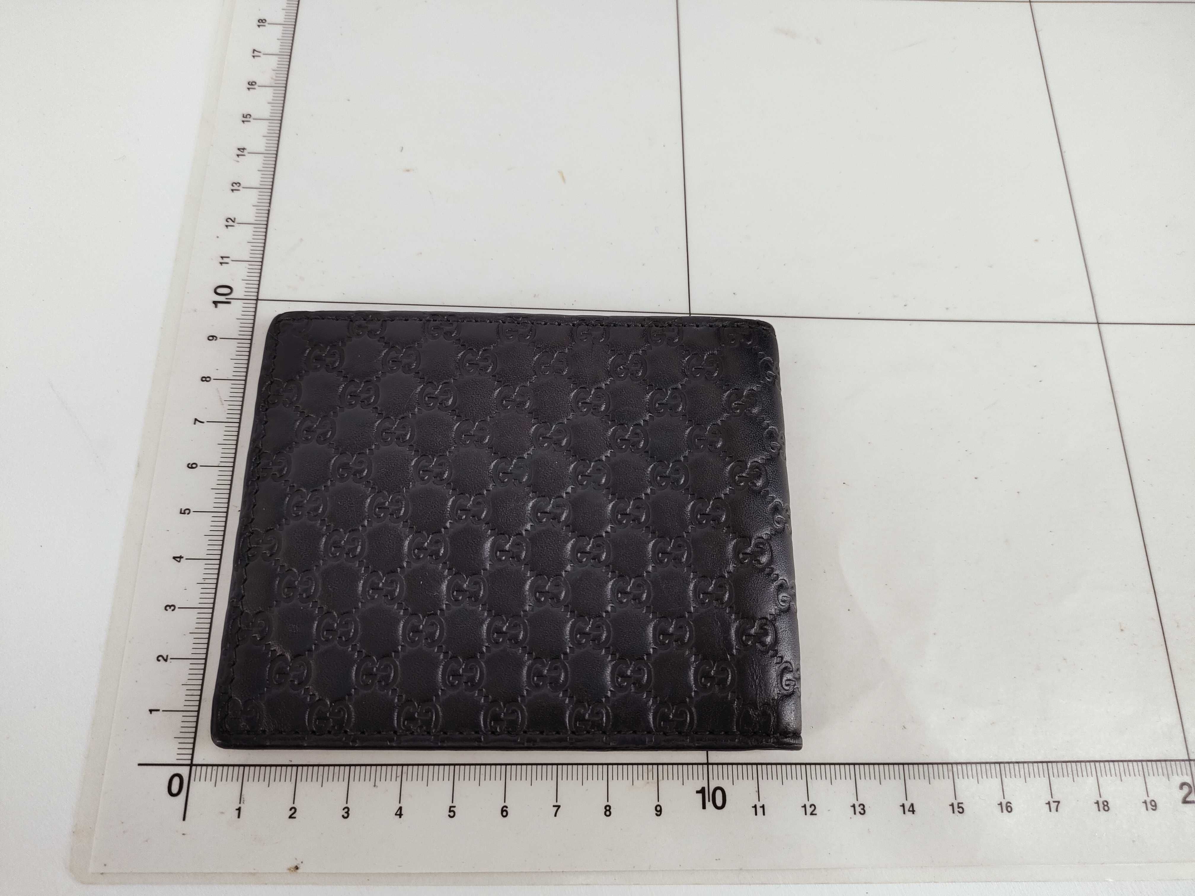 Guccissima Wallet, Shima Leather, Black Wallet — view 2