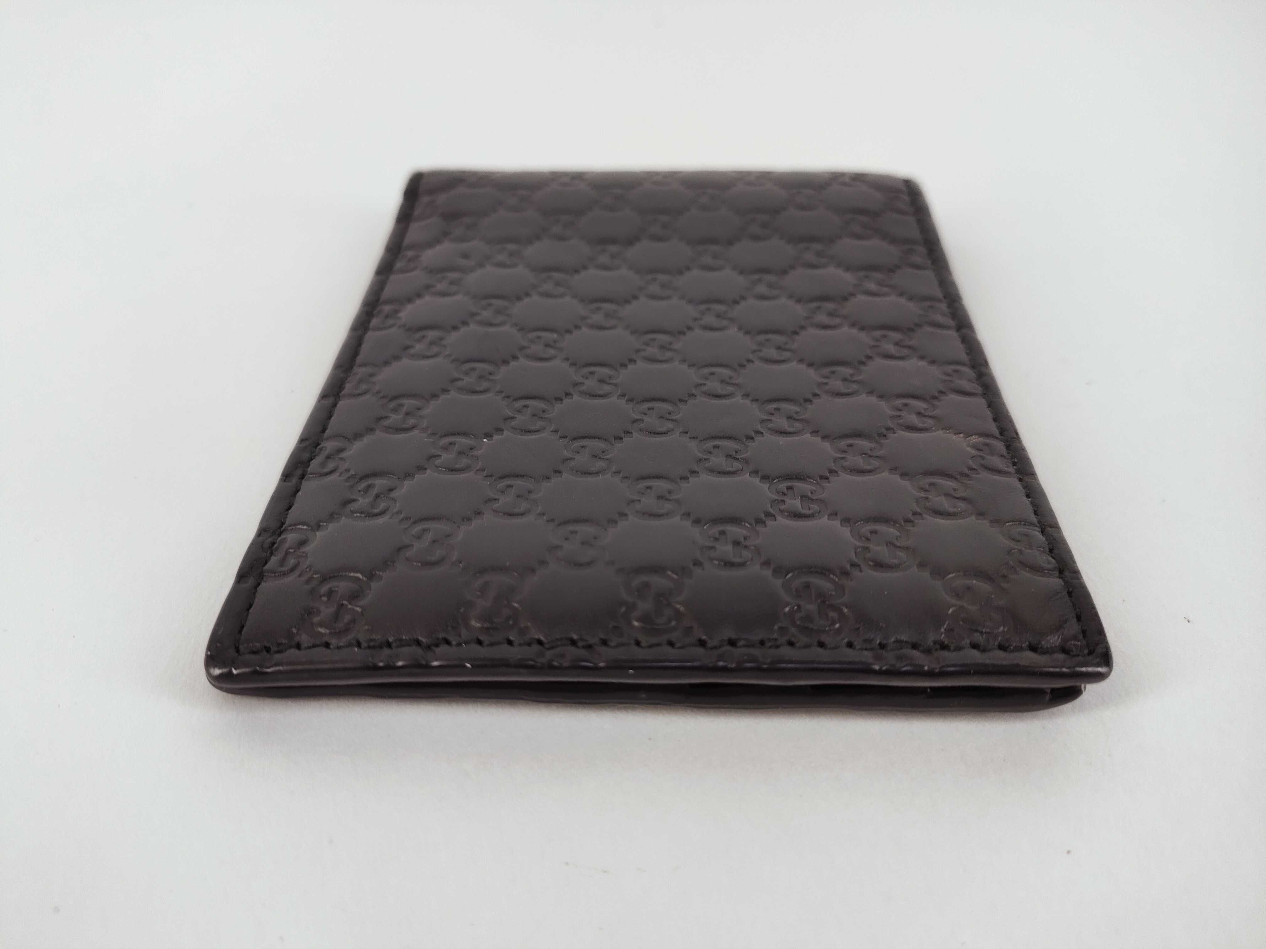 Guccissima Wallet, Shima Leather, Black Wallet — view 6