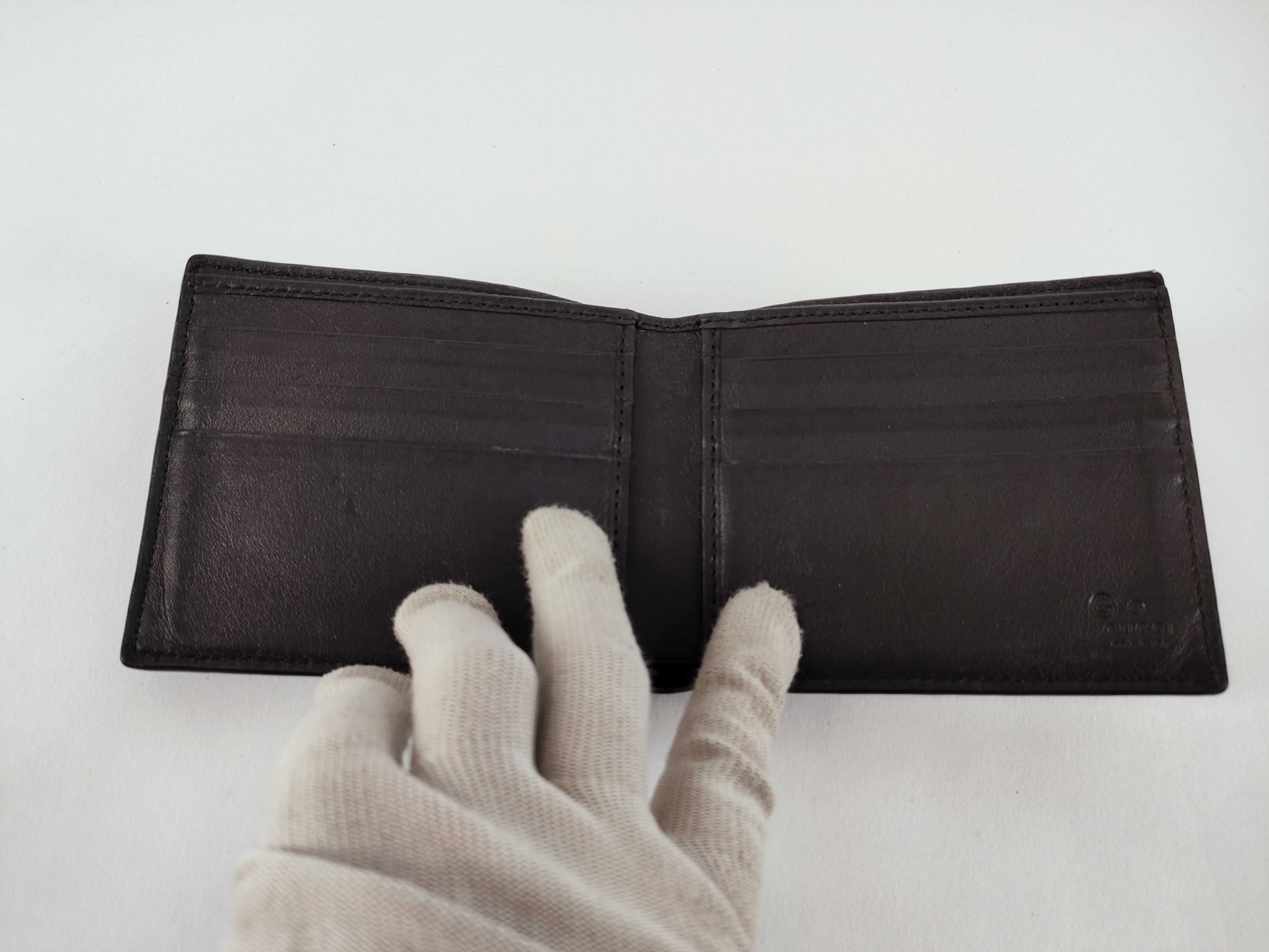 Guccissima Wallet, Shima Leather, Black Wallet — view 10