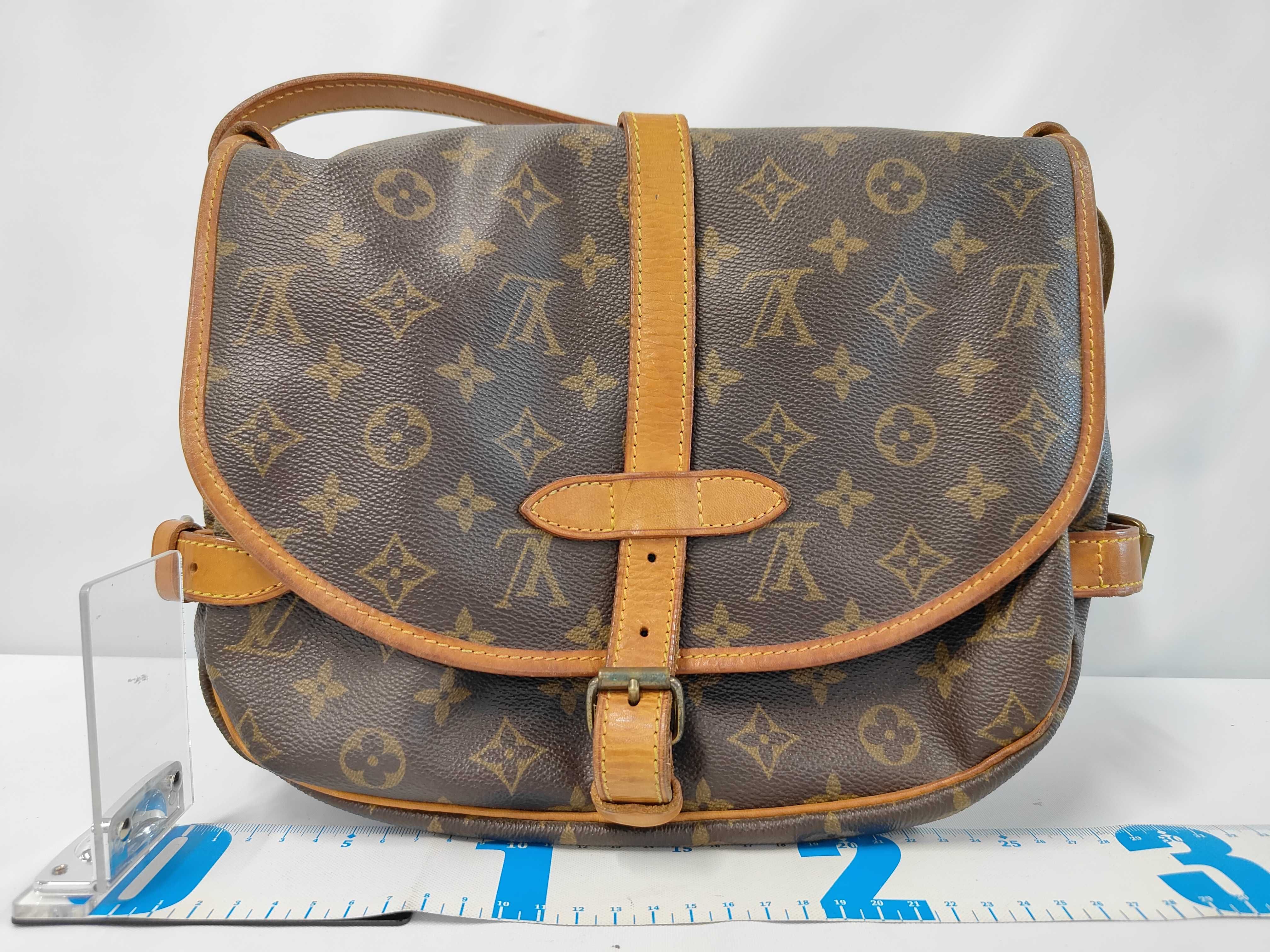 Saumur 30 Monogram Shoulder Bag — view 2