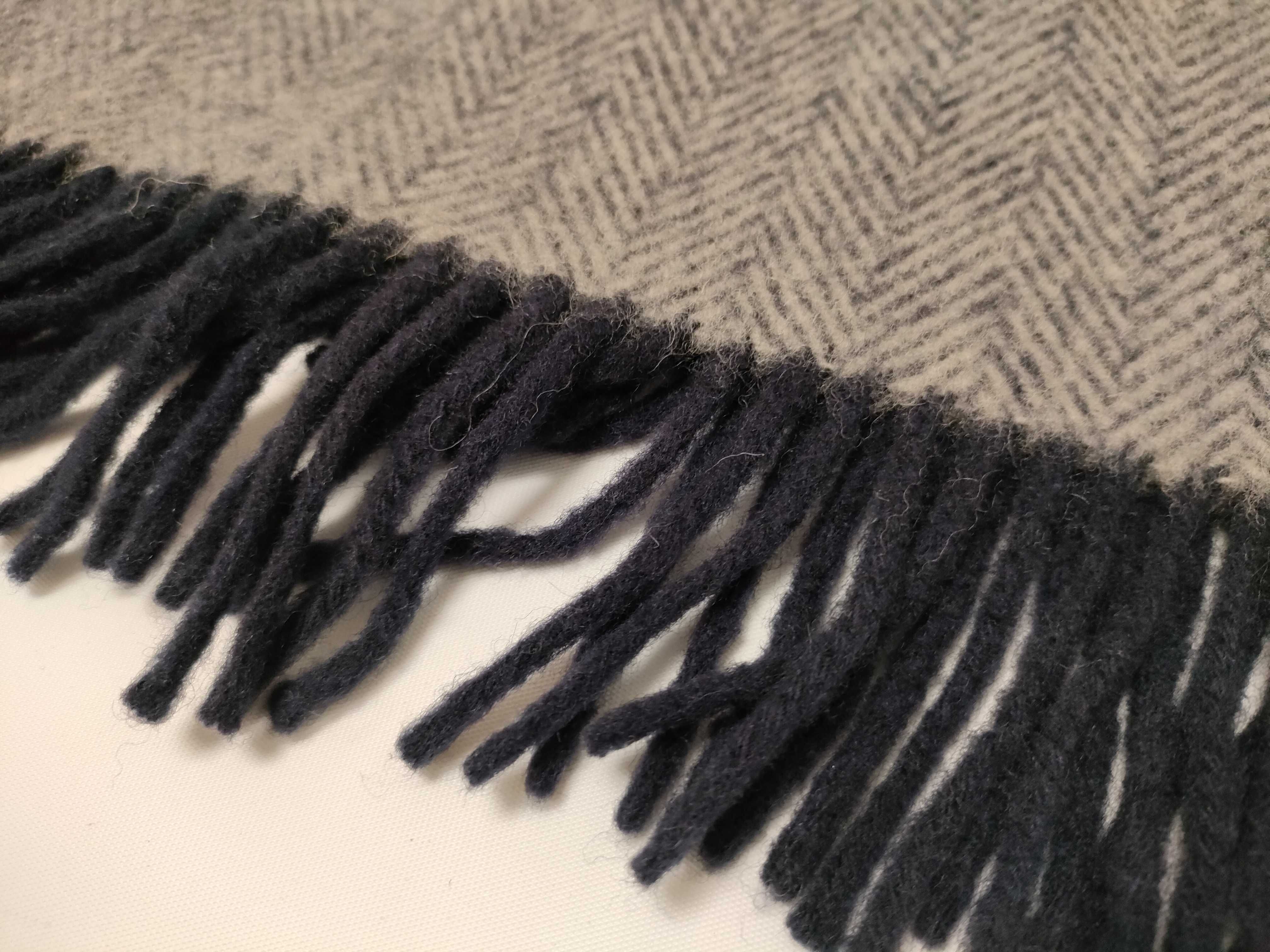Nova Check Grey Shawl, Throw, and Other Accessories — view 4