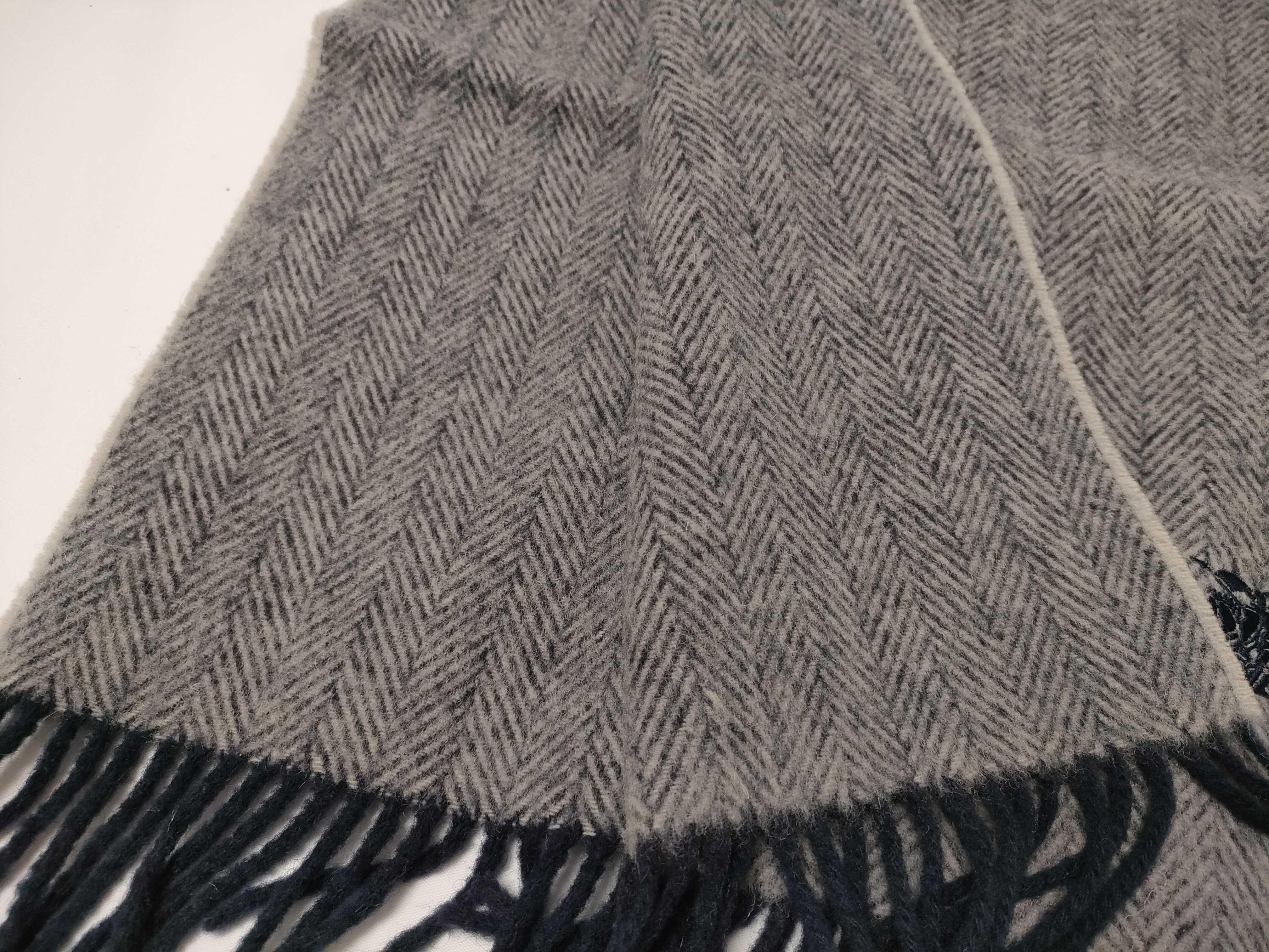 Nova Check Grey Shawl, Throw, and Other Accessories — view 5