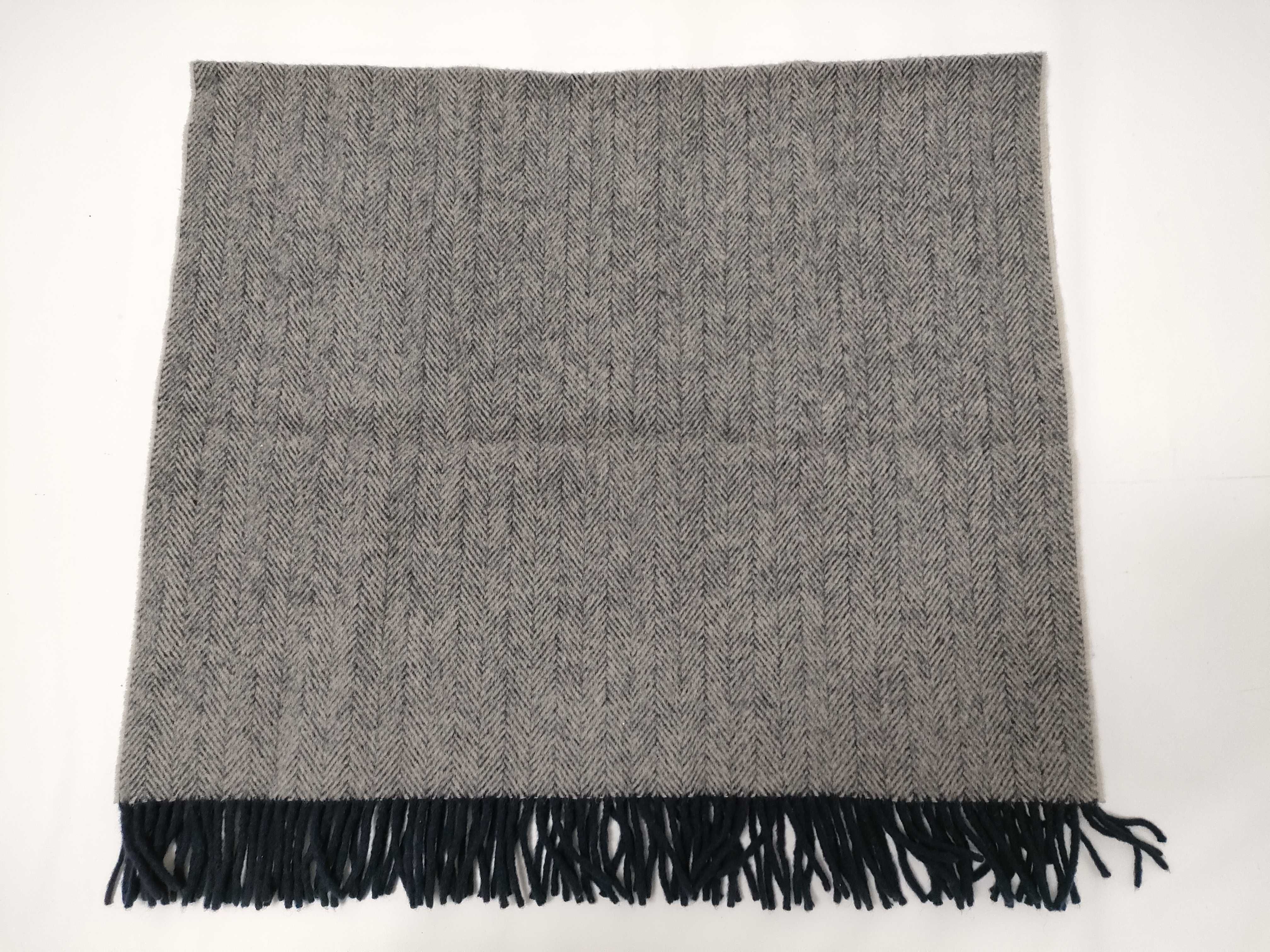 Nova Check Grey Shawl, Throw, and Other Accessories — view 9