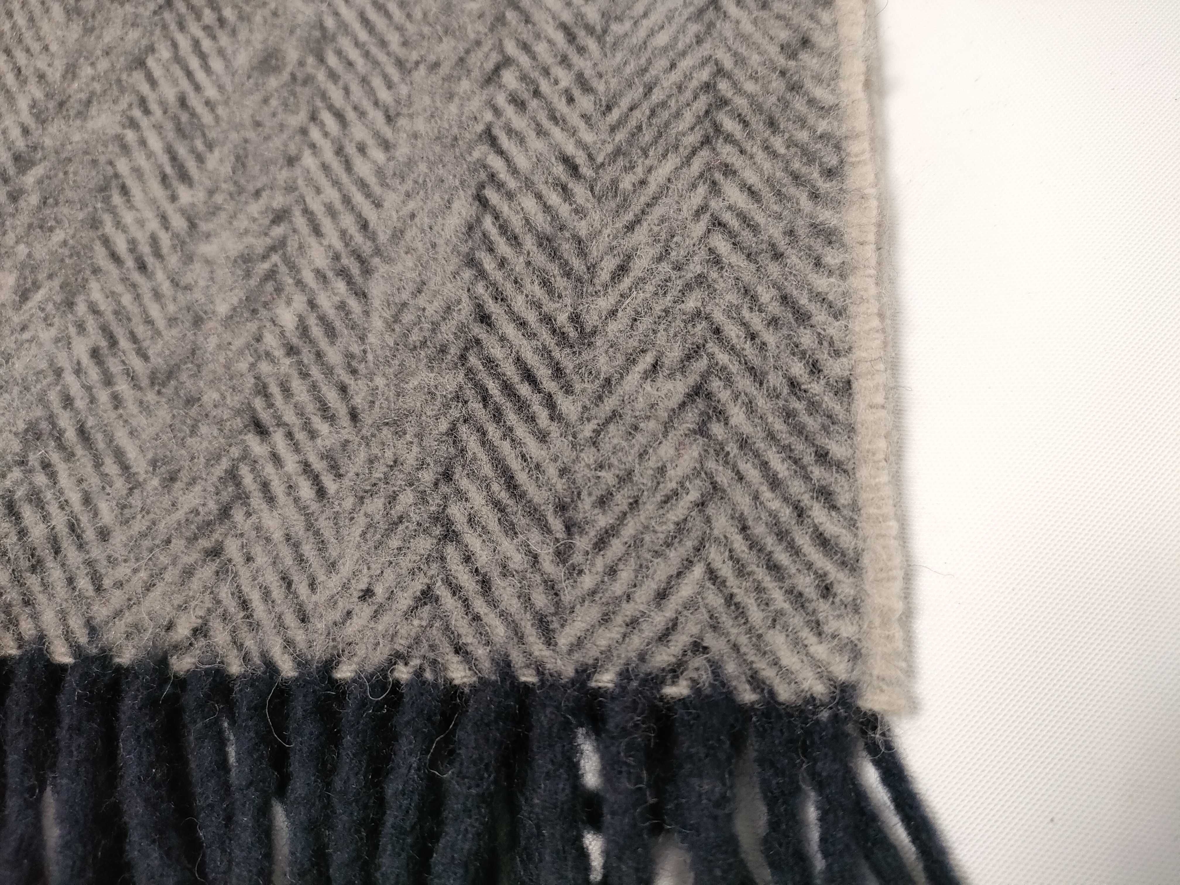 Nova Check Grey Shawl, Throw, and Other Accessories — view 10