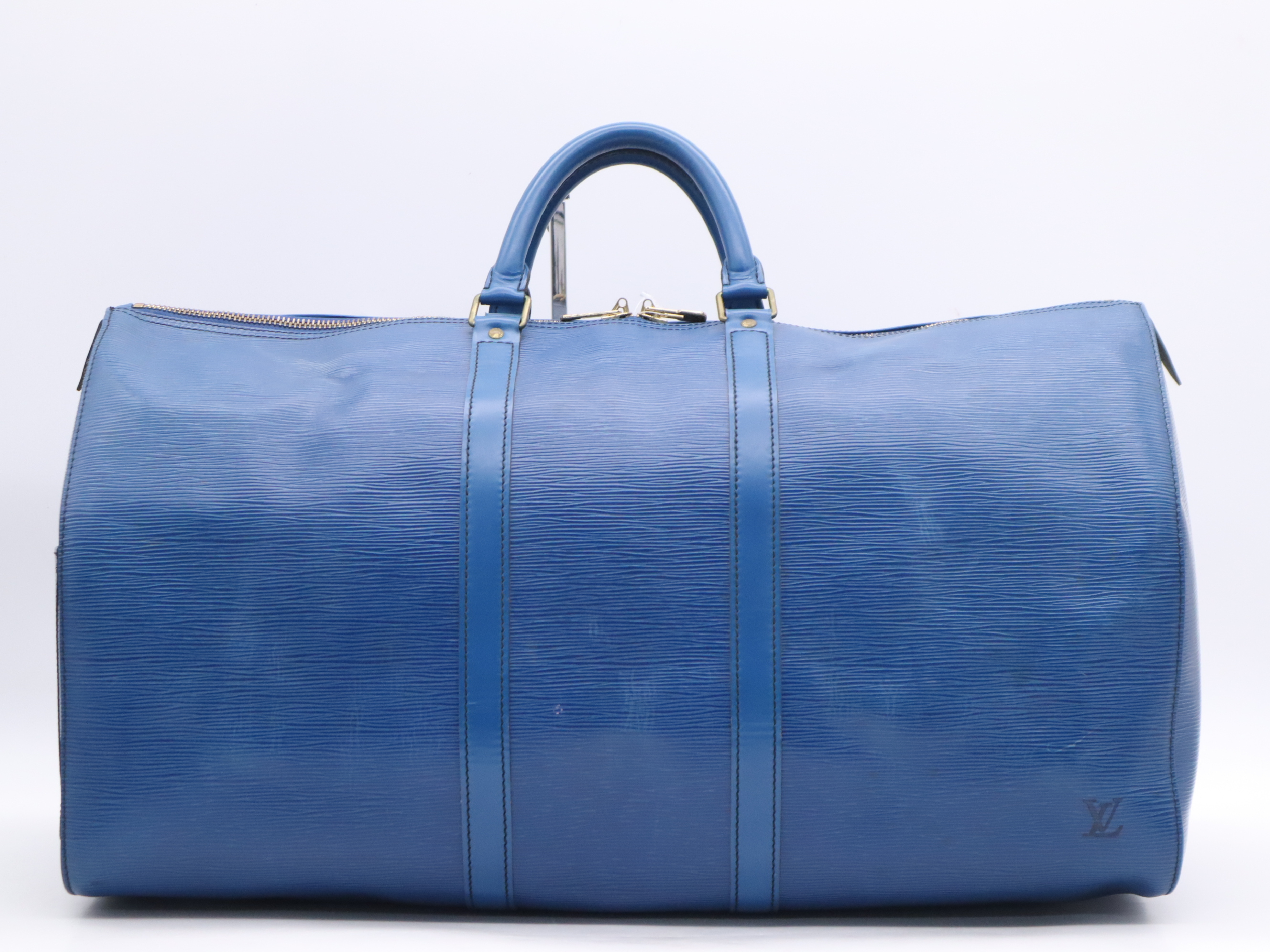 M42955 Epi Keepall 55 Toledo Blue Boston Bag