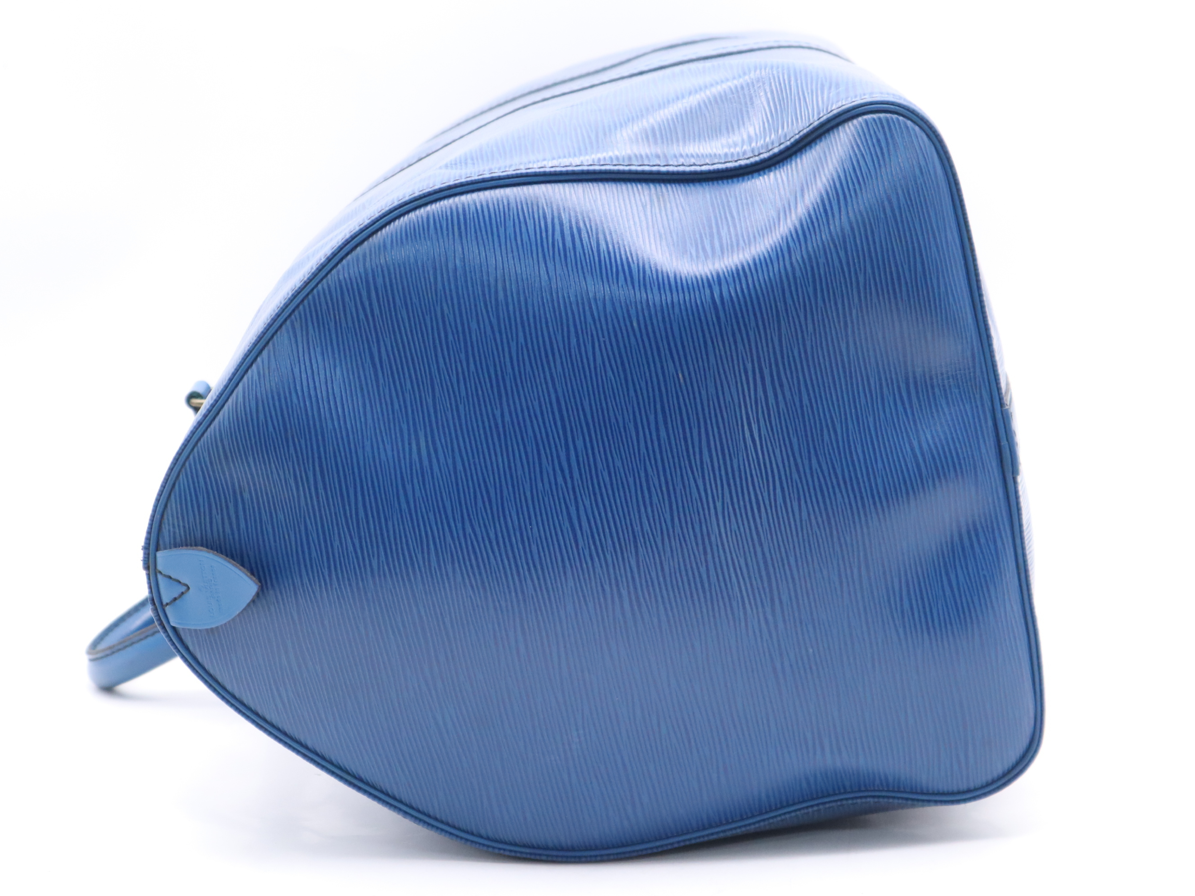 M42955 Epi Keepall 55 Toledo Blue Boston Bag — view 3