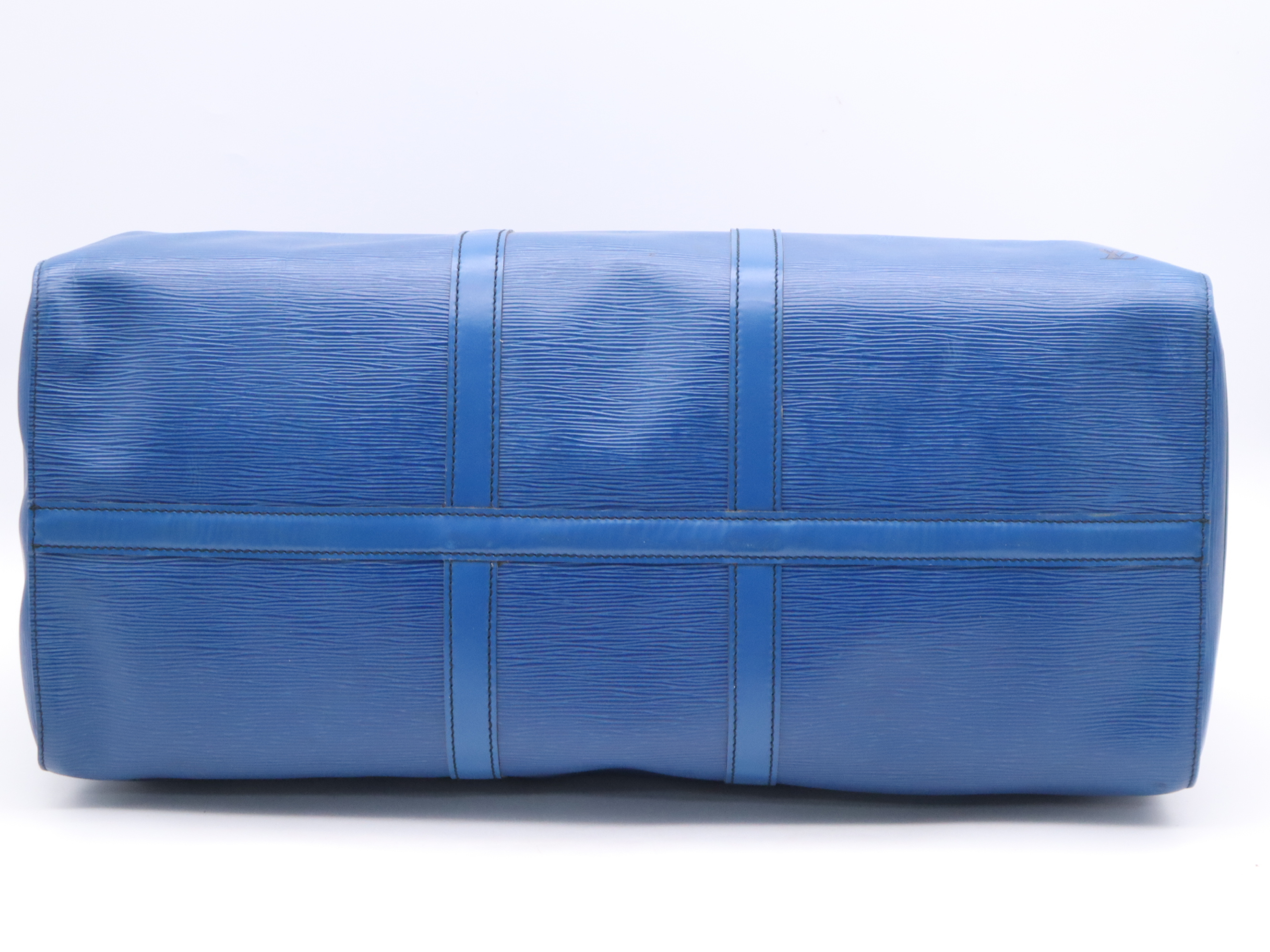 M42955 Epi Keepall 55 Toledo Blue Boston Bag — view 4