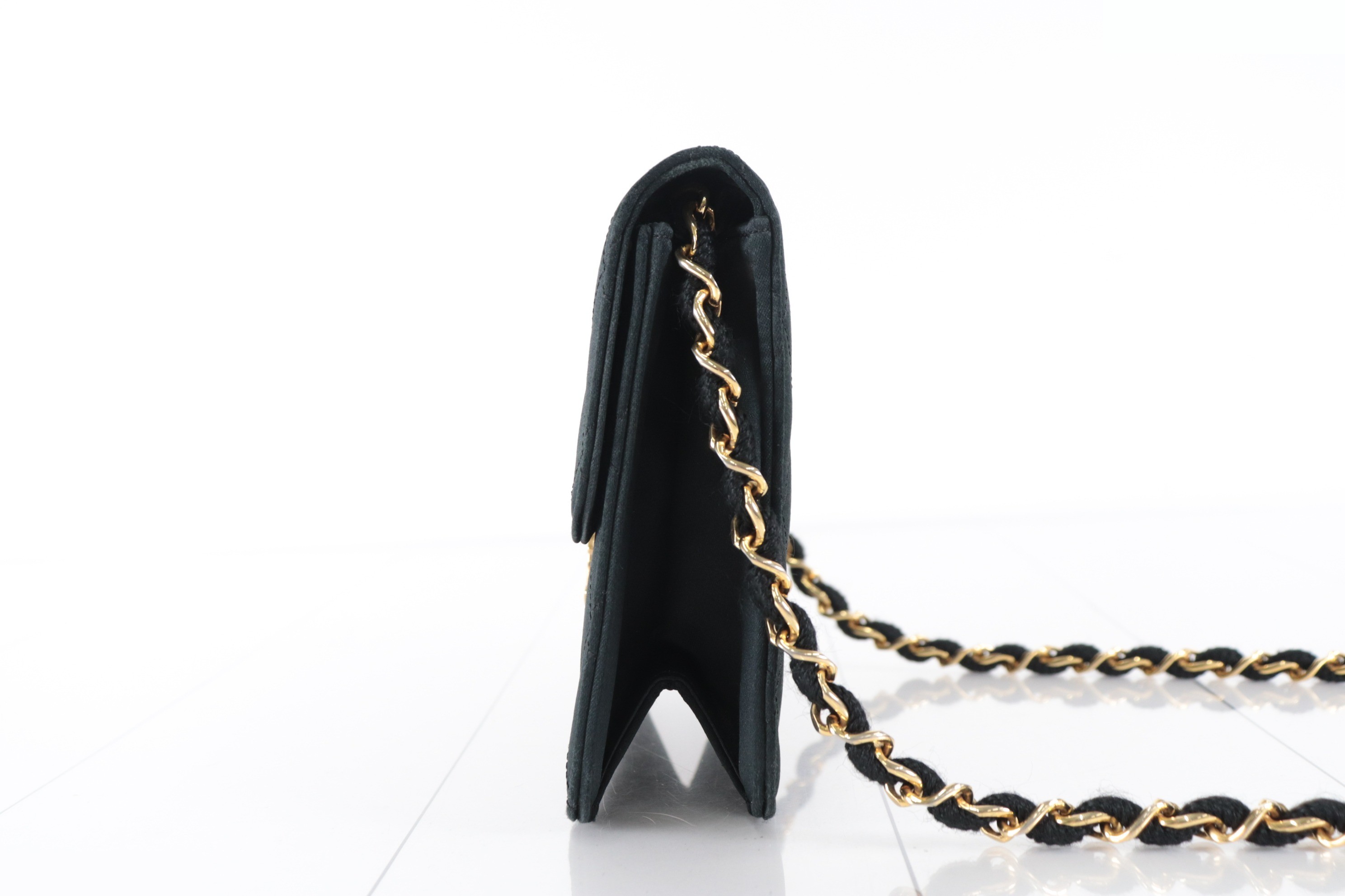 Satin Mini Chain Shoulder Bag (Series 0) — view 4