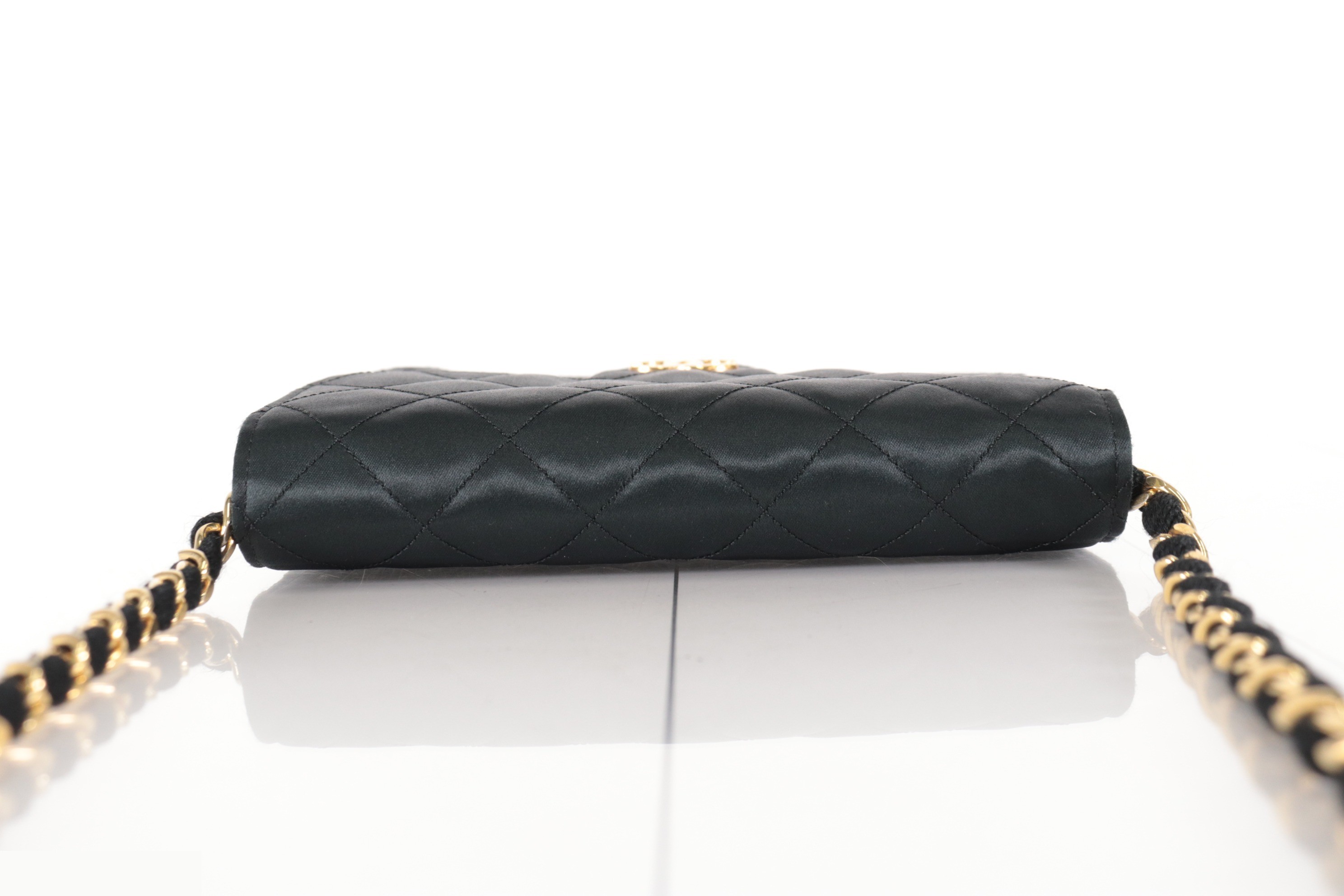 Satin Mini Chain Shoulder Bag (Series 0) — view 5