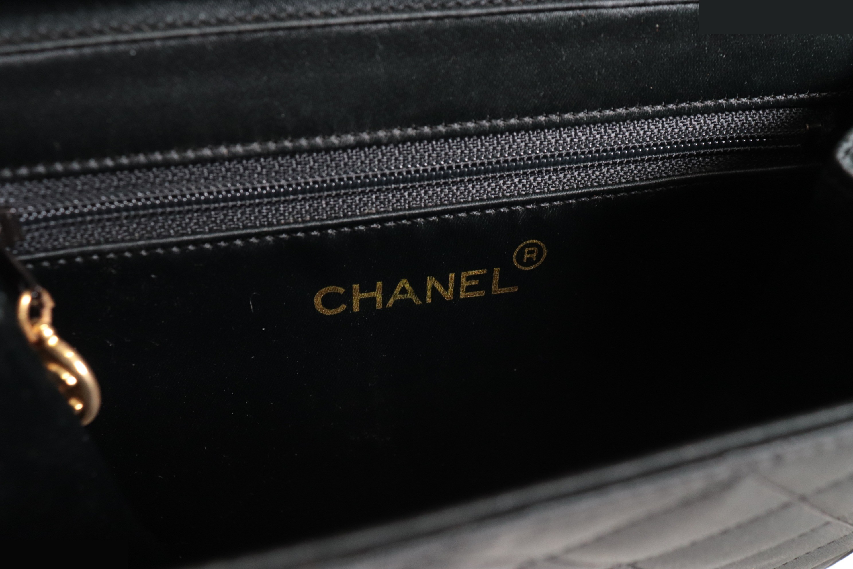 Satin Mini Chain Shoulder Bag (Series 0) — view 7