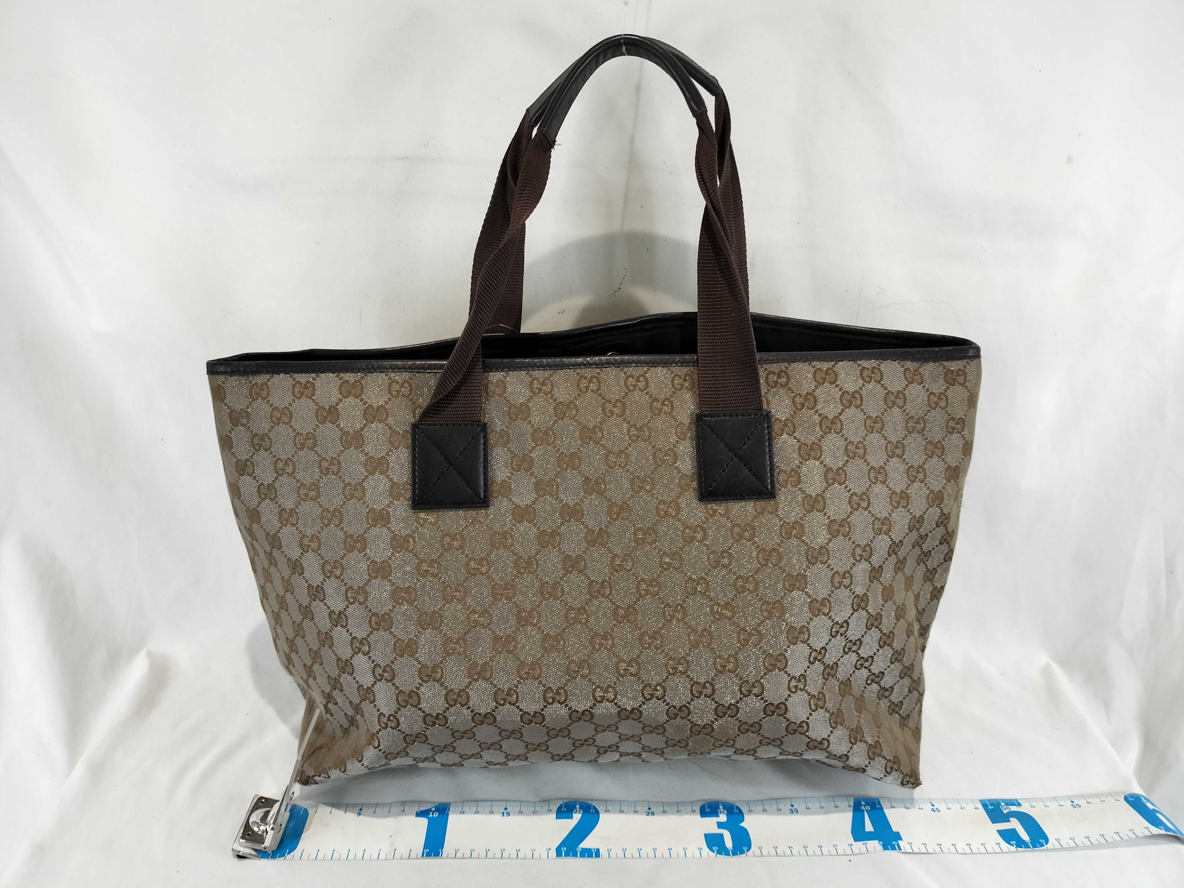 GG Canvas Tote Handbag — view 3