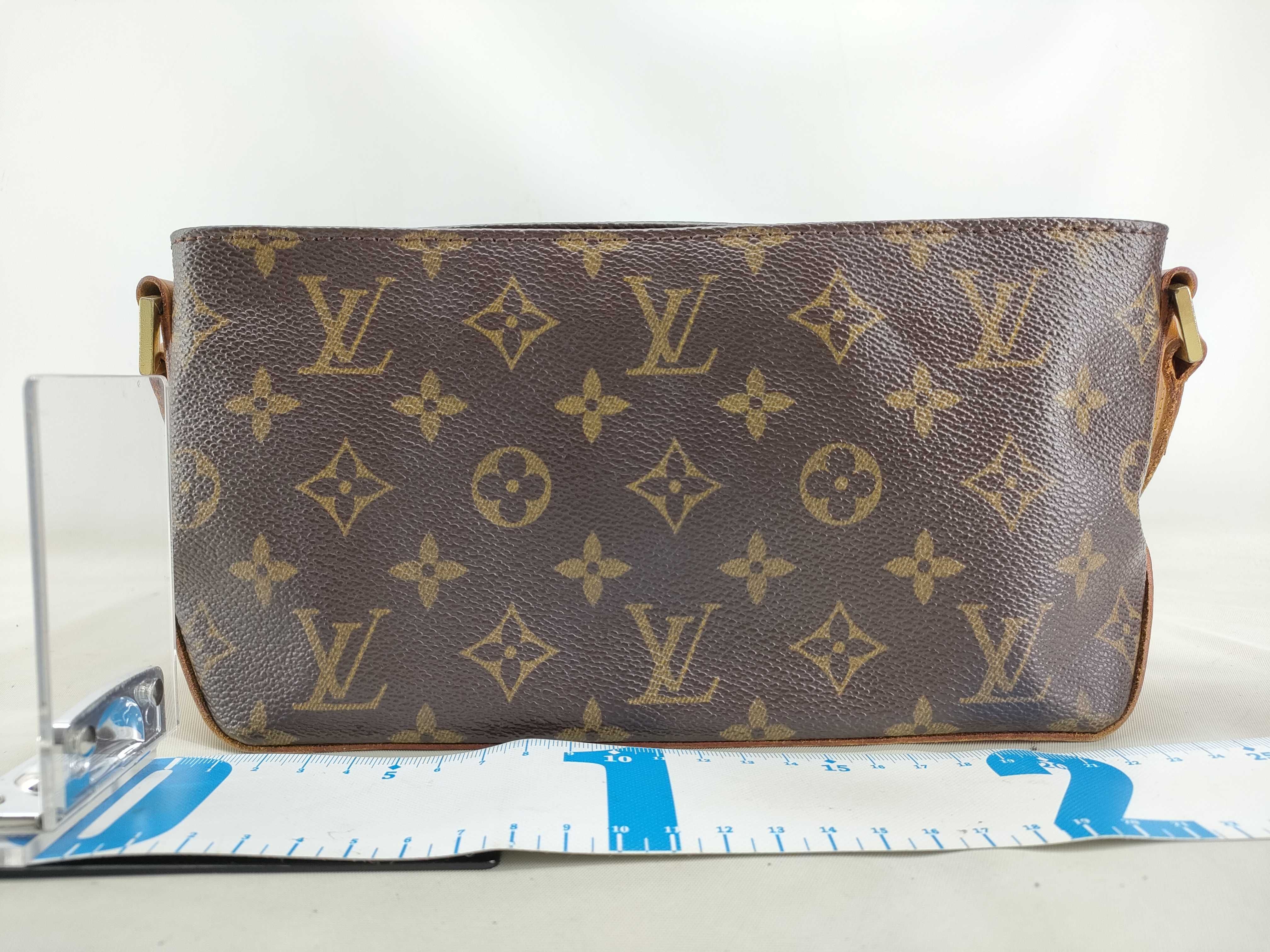 Monogram Trotteur M51240 Brown AR1010 Shoulder Bag — view 2