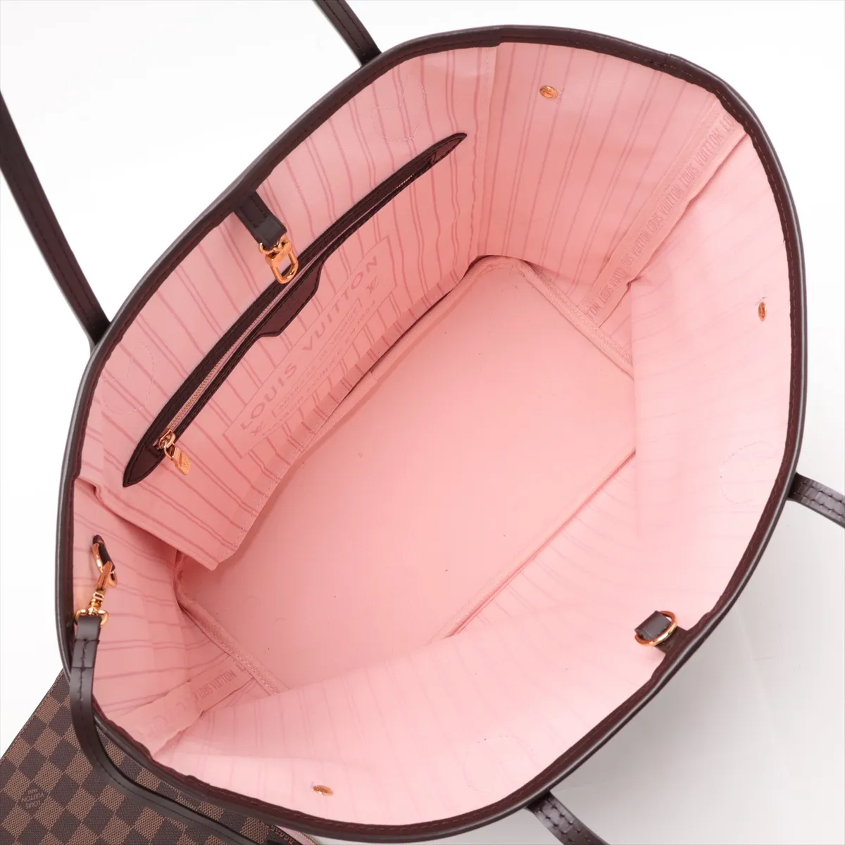 Damier Neverfull MM N40598 Brown x Pink (RFID detected) — view 7