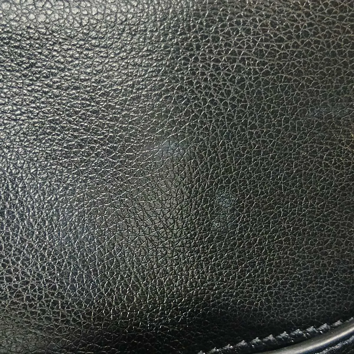 Leather 2-Way Handbag, Black — view 14