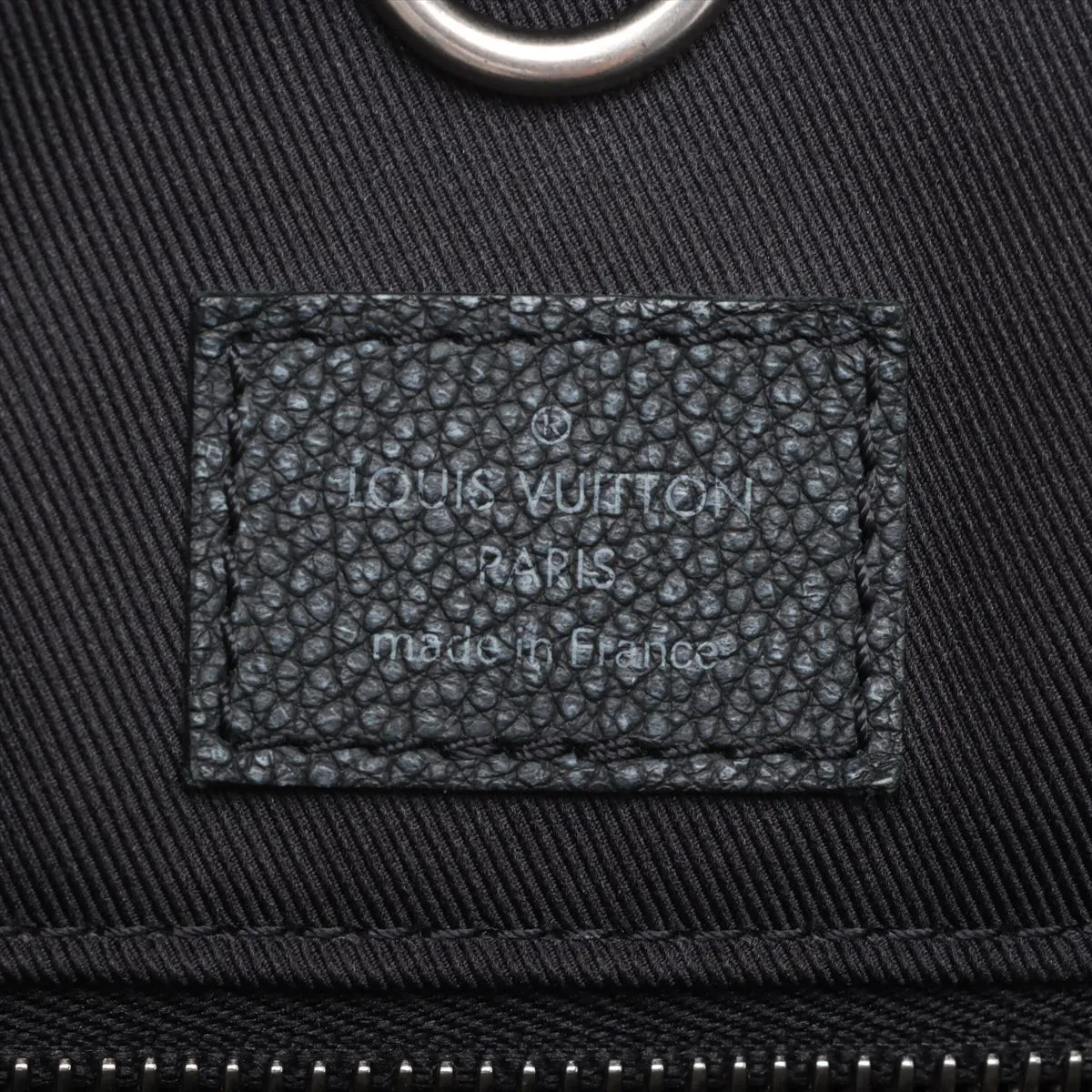 Monogram Cowhide Trolley Tote M21371 Black RFID Reactive — view 11
