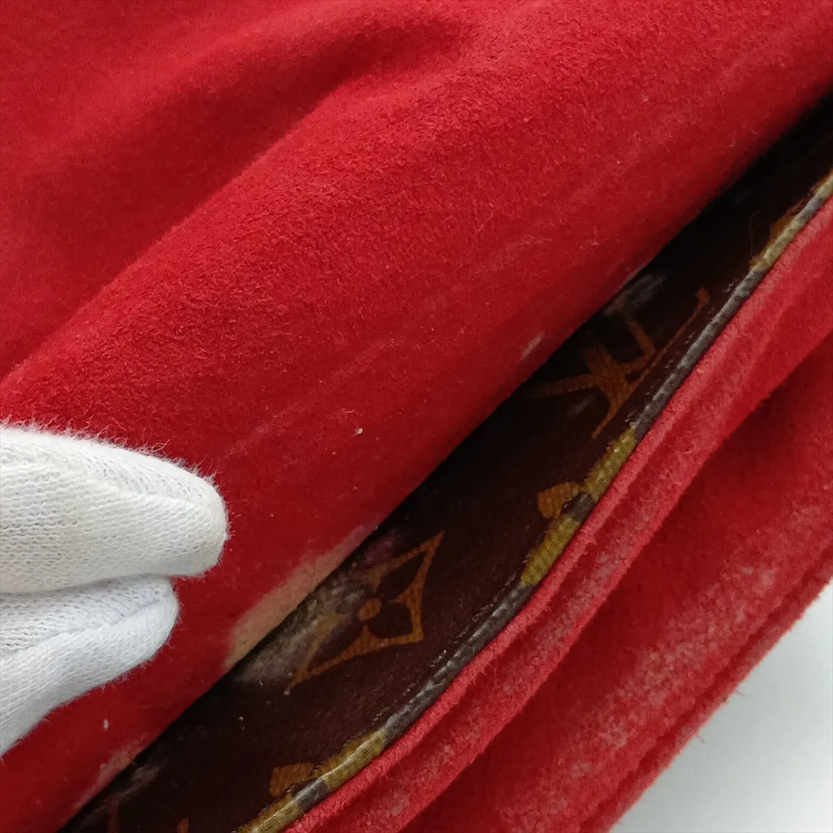 Monogram Rocky BB M44322 Brown x Red (RFID detected) — view 12