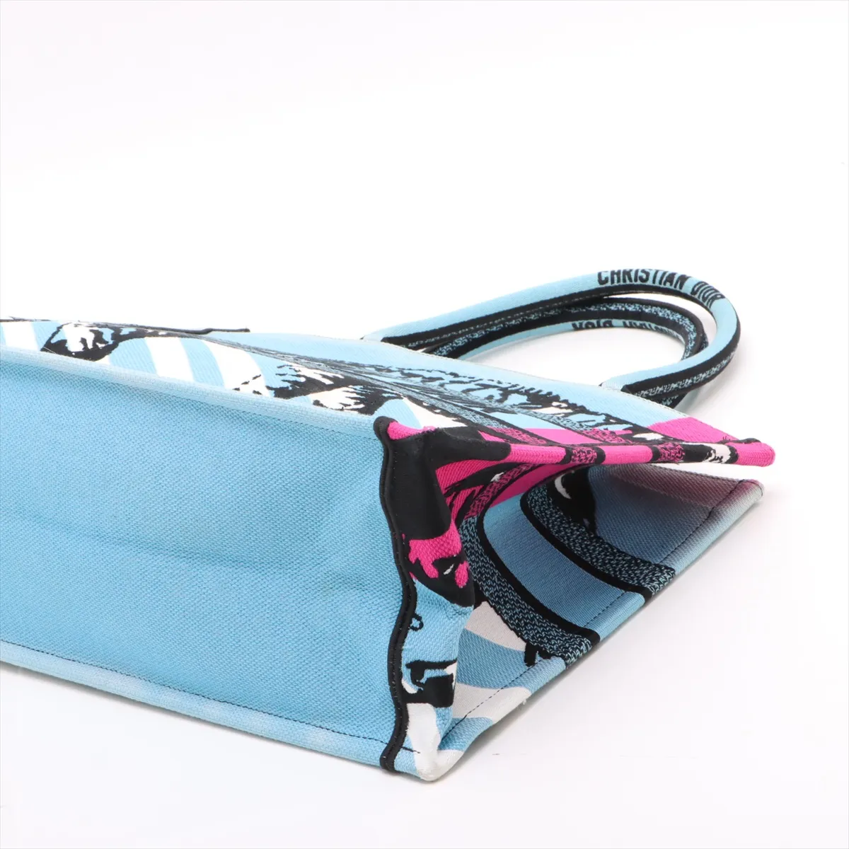 Book Tote Medium Canvas Tote Bag Multicolor — view 3