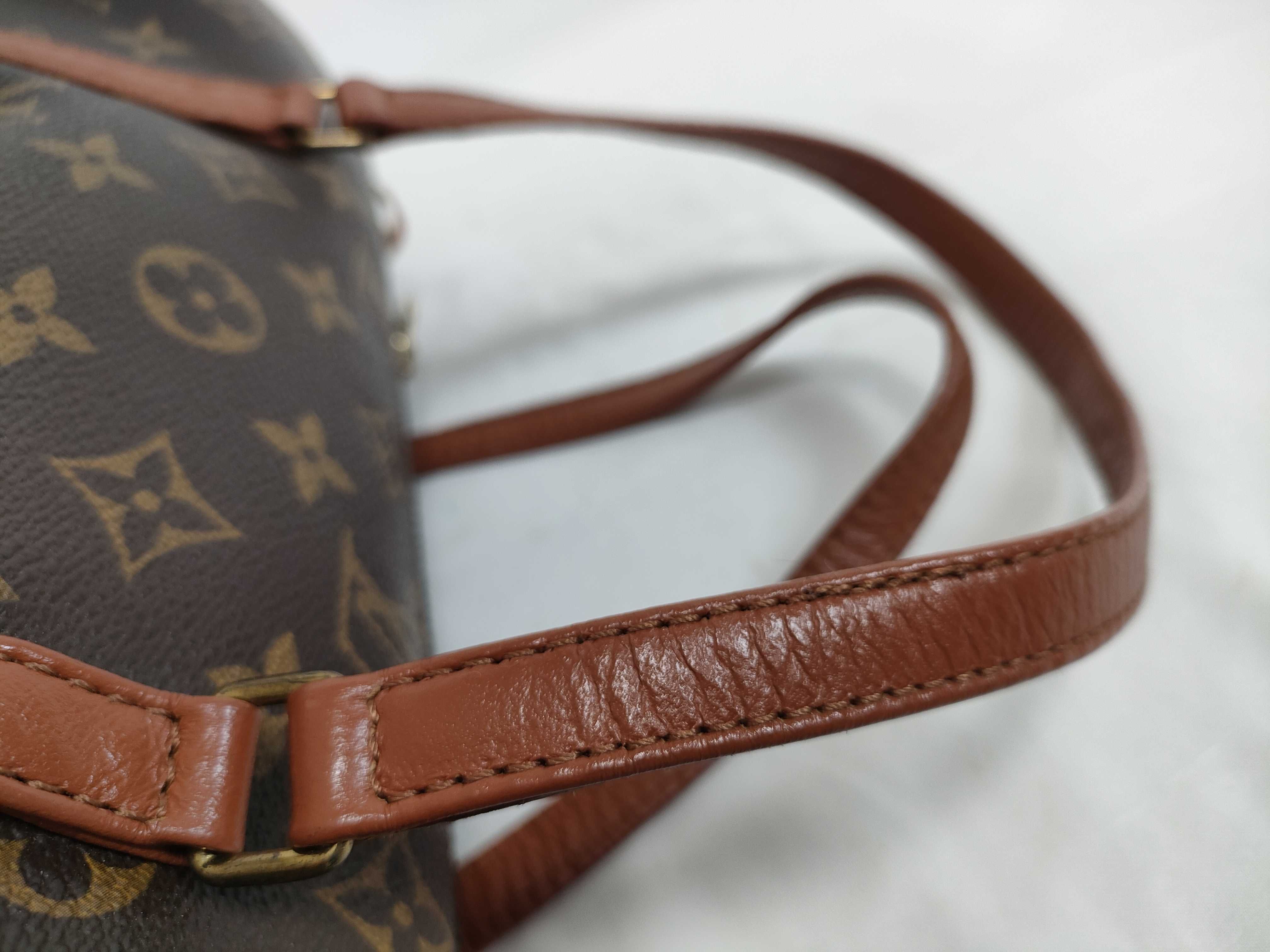 Monogram Papillon 30 M51365 MO0914 Brown Pouch TH9089 Handbag — view 3