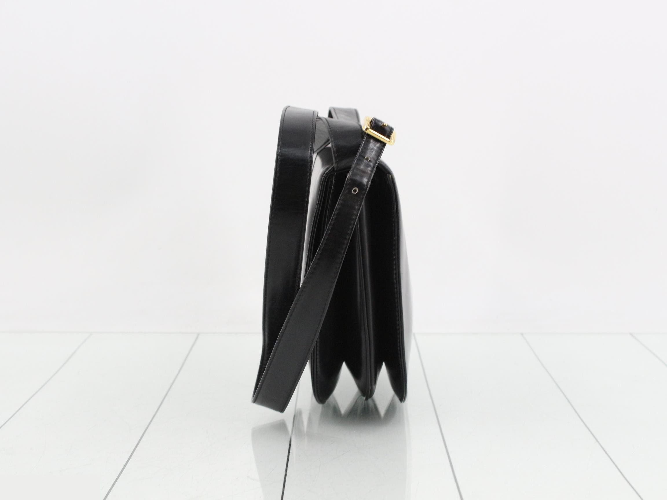 Anagram Leather Shoulder Bag — view 3