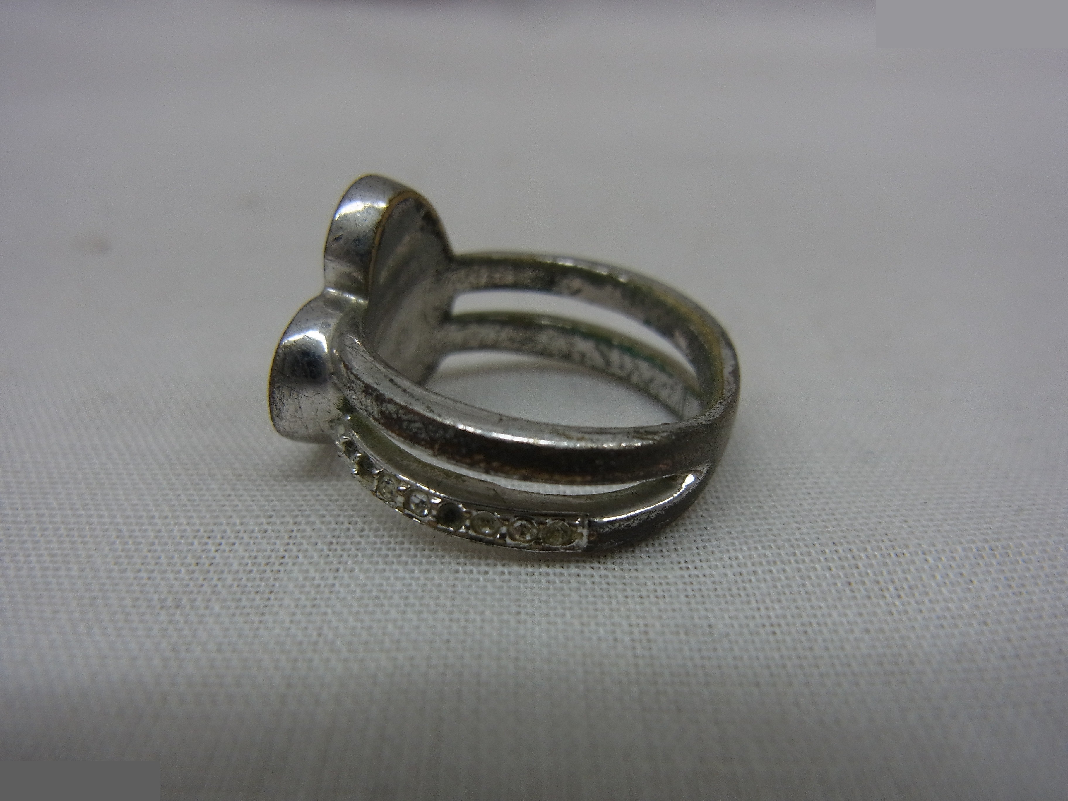 Other lines: Precious metal rings with stones, size #9.5 — view 2