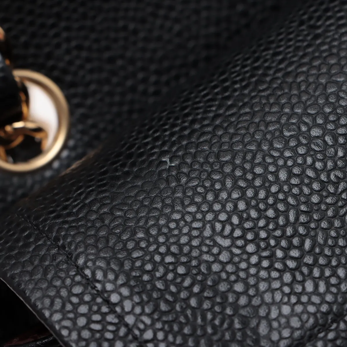 [Individually wrapped] Chanel Matelasse 23 caviar skin double flap double chain bag black gold hardware 28118937 28th series A01113 — view 11