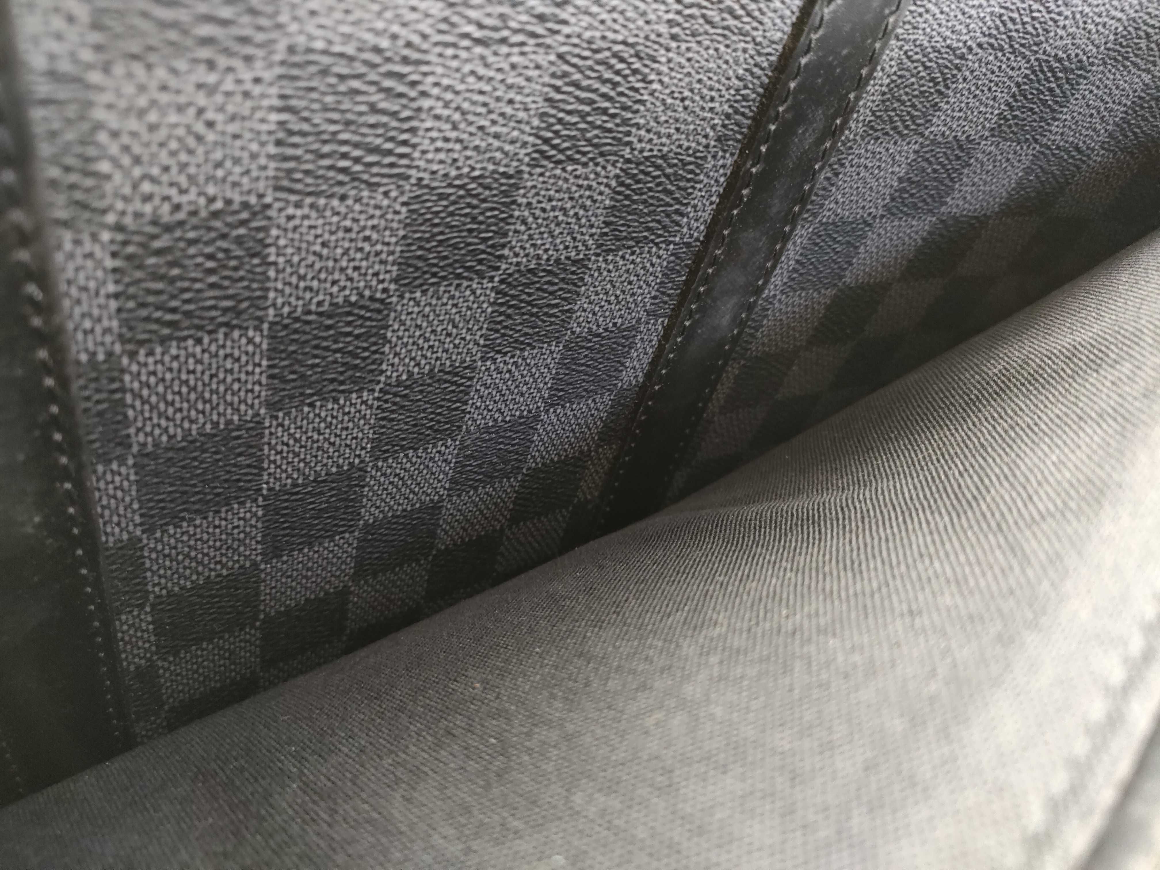 Damier Graphite ID- Damier Graphite Porto Documan PM N41478 with strap business bag — view 15