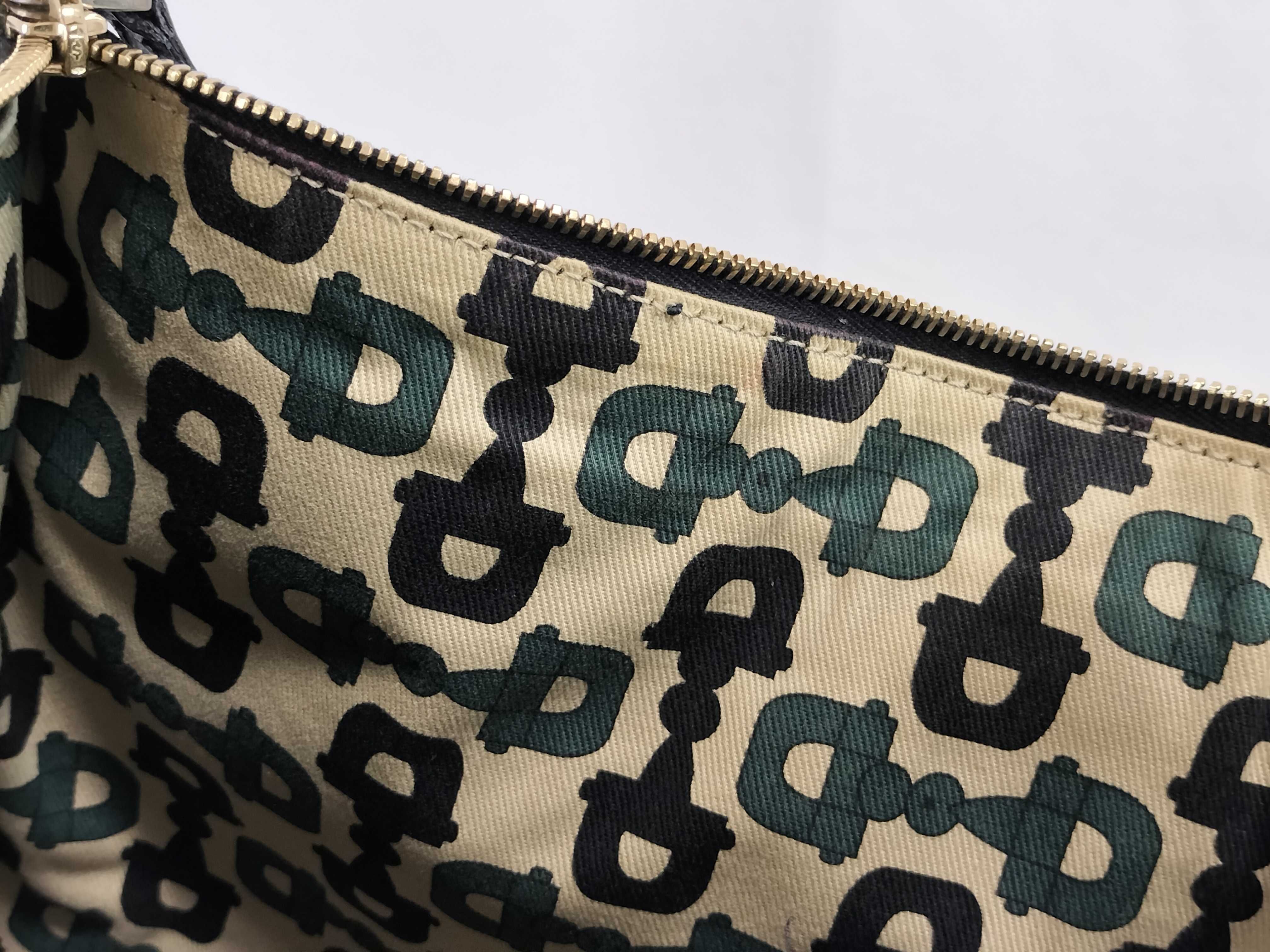 GG Gucci Abbey Shima Leather Shoulder Bag Black Serial Shoulder Bag — view 13