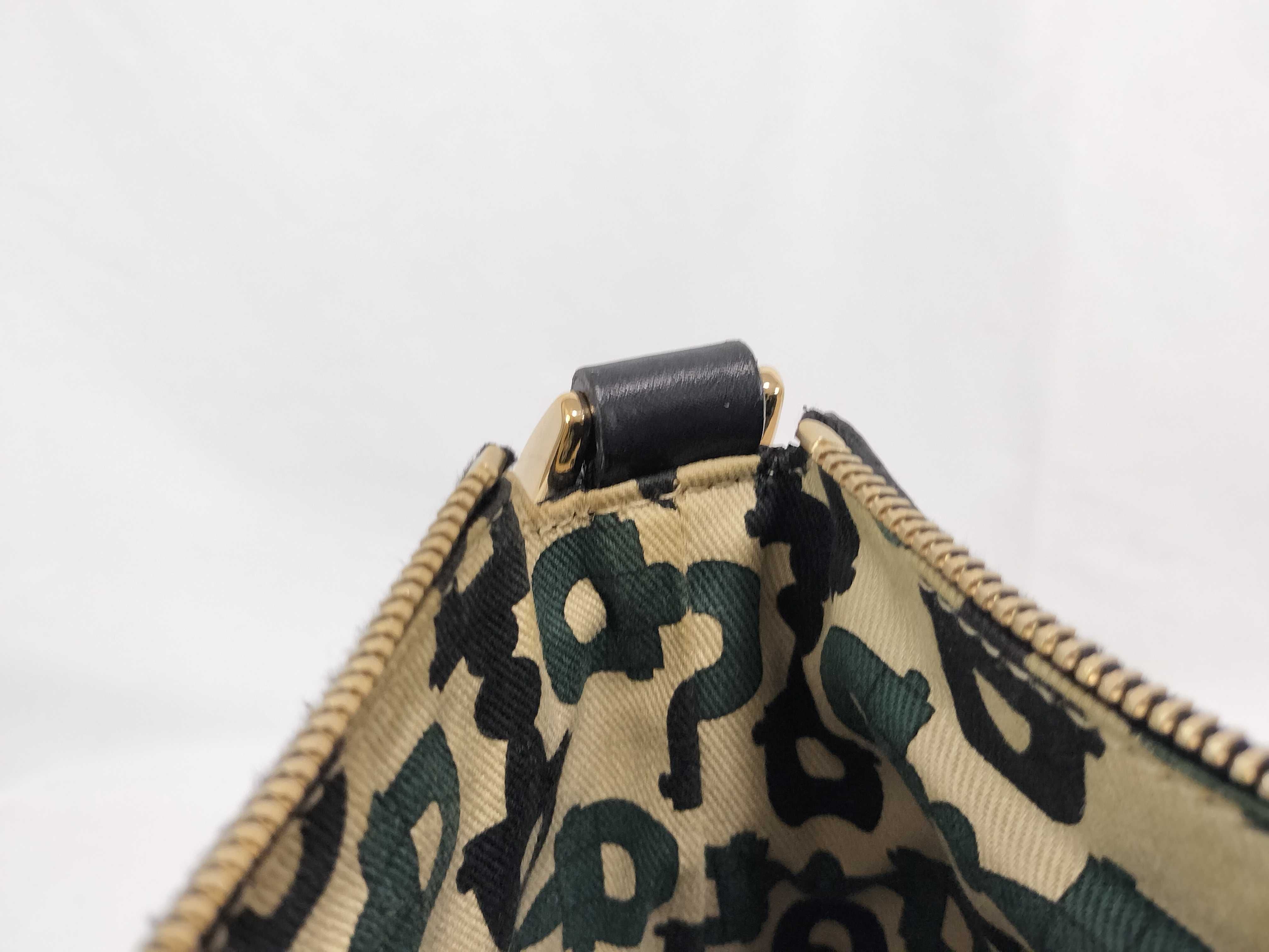 GG Gucci Abbey Shima Leather Shoulder Bag Black Serial Shoulder Bag — view 9