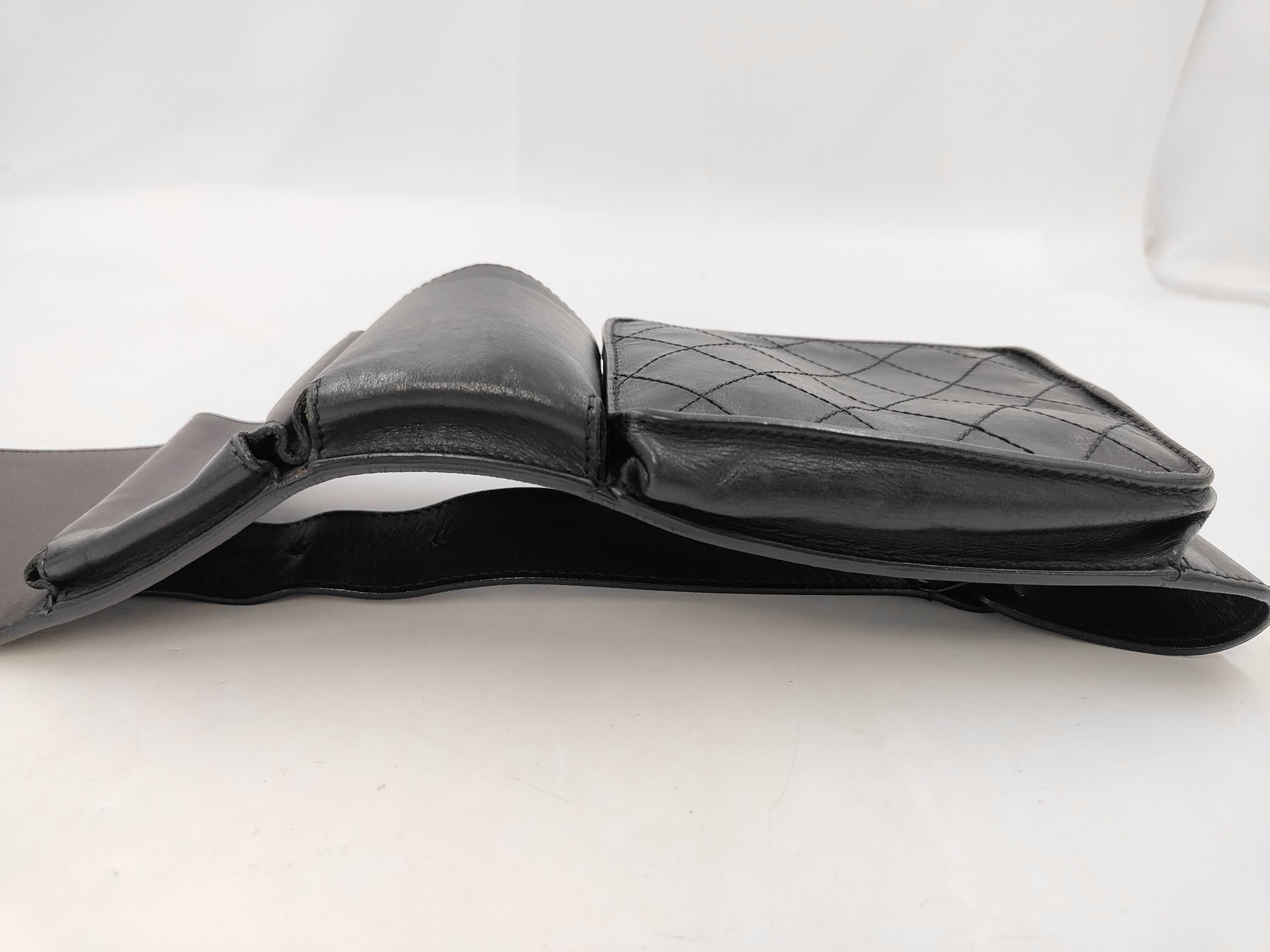 UNIFORM Lambskin Quilted Belt Bag Waist Bag — view 8